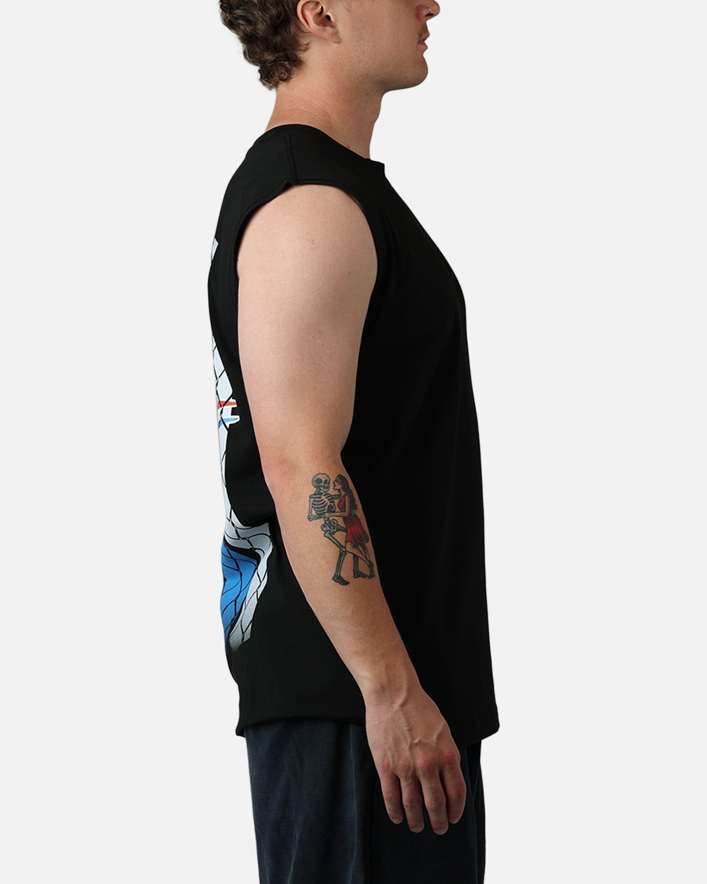 New Era Oklahoma City Thunder Muscle T-Shirt Black
