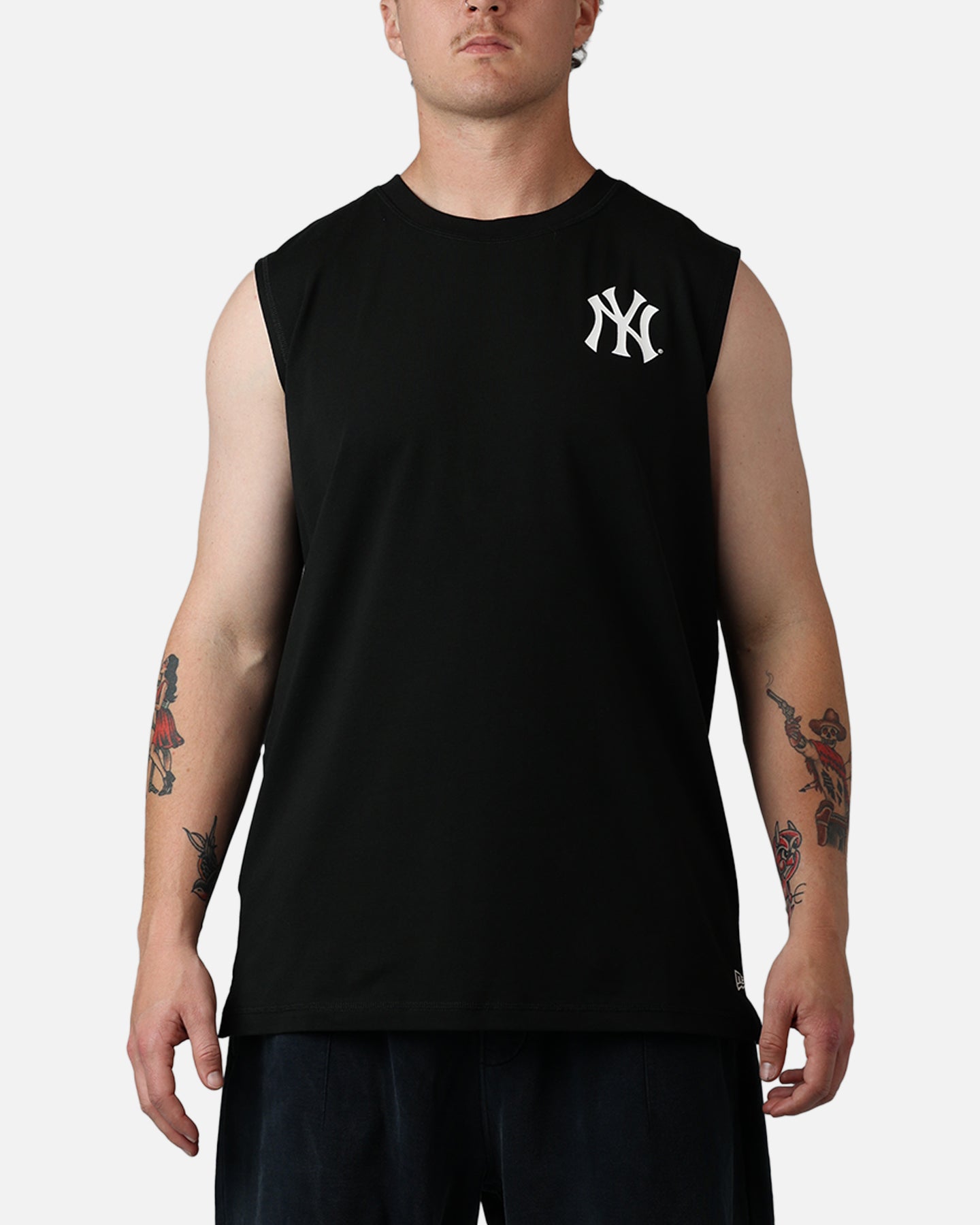 New Era New York Yankees Muscle T-Shirt Black