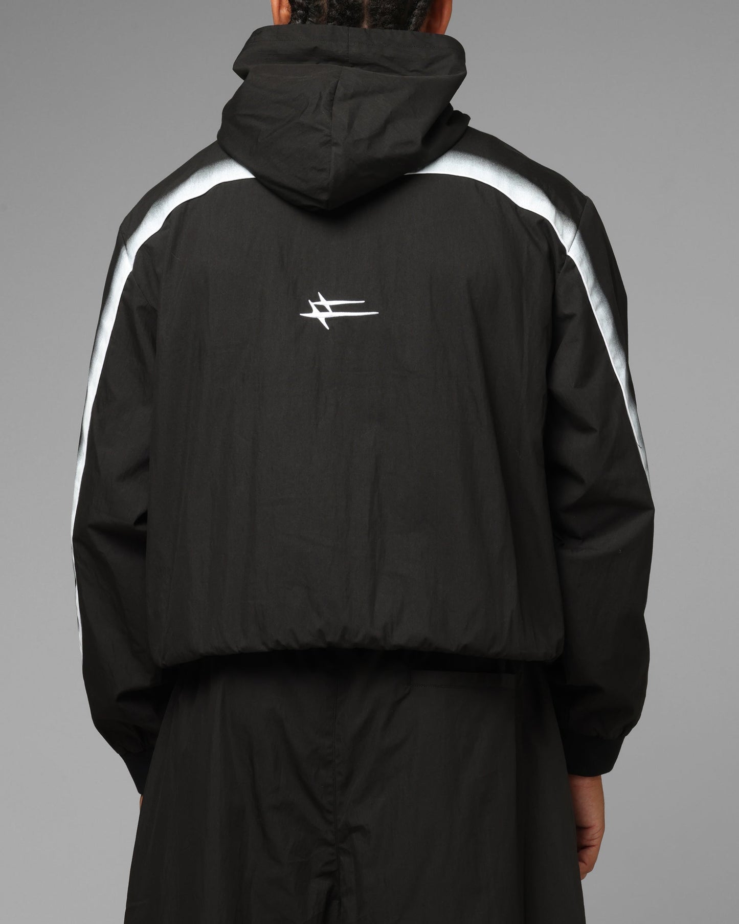 Loiter Spray Day Track Jacket Black