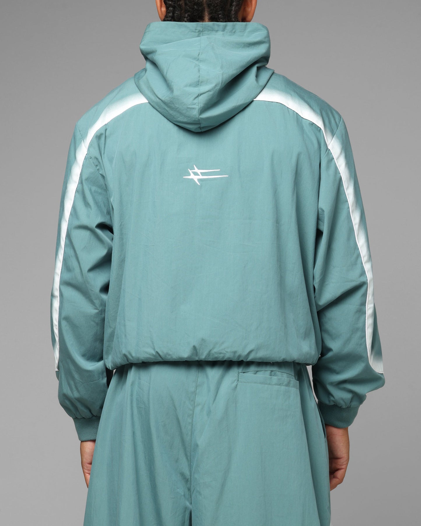 Loiter Spray Day Track Jacket Teal