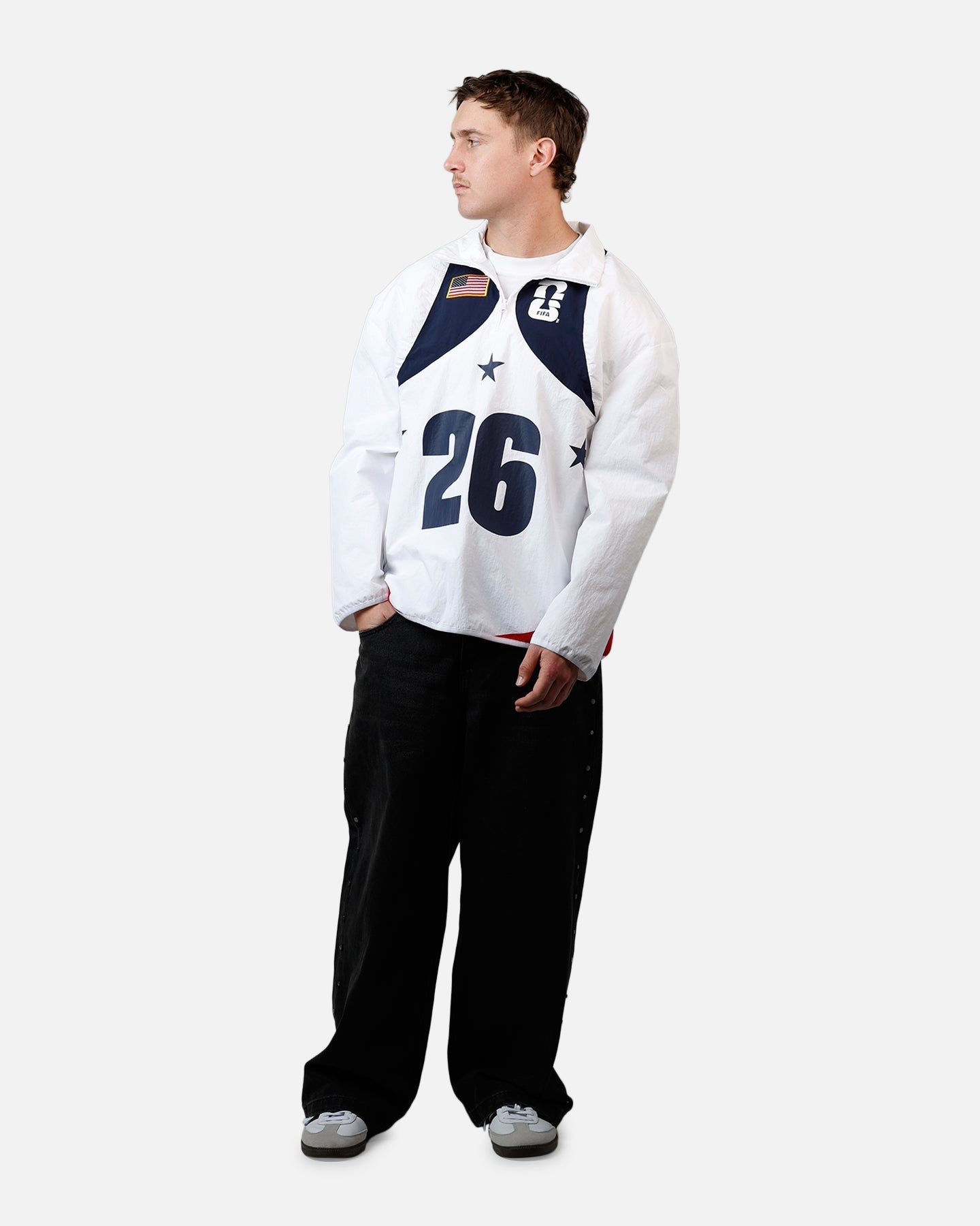Fifa USA Nylon Jacket White