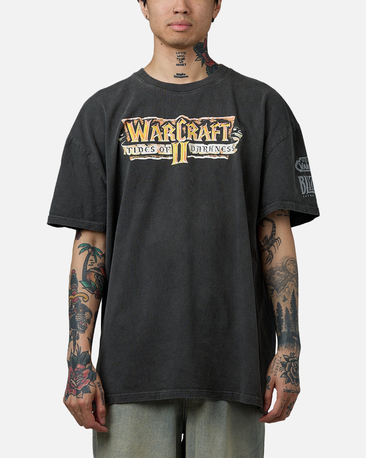 73Studio X World of Warcraft II: Tides Of Darkness T-Shirt Black Wash
