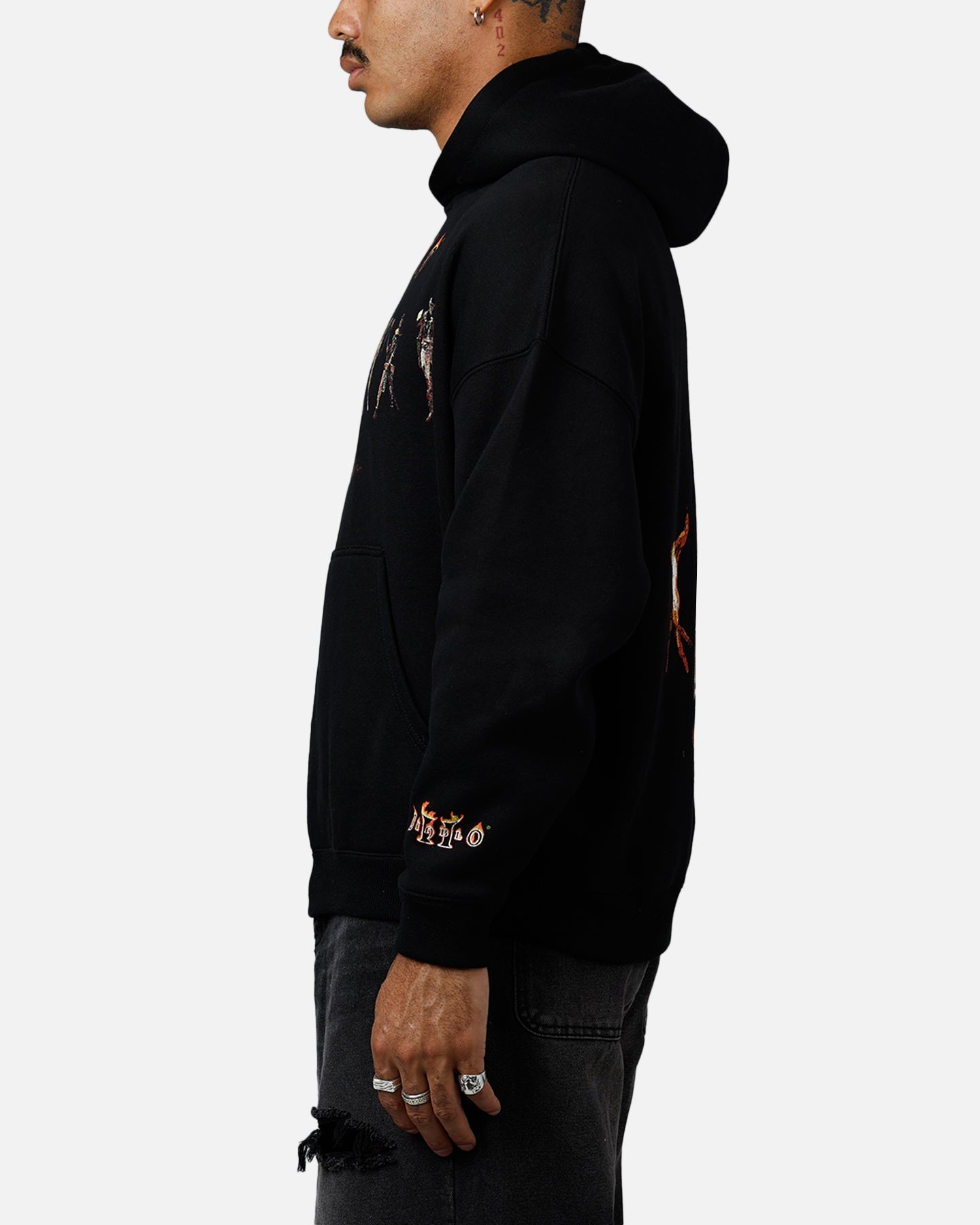 73Studio X Diablo II Halloween Premium Hoodie Black