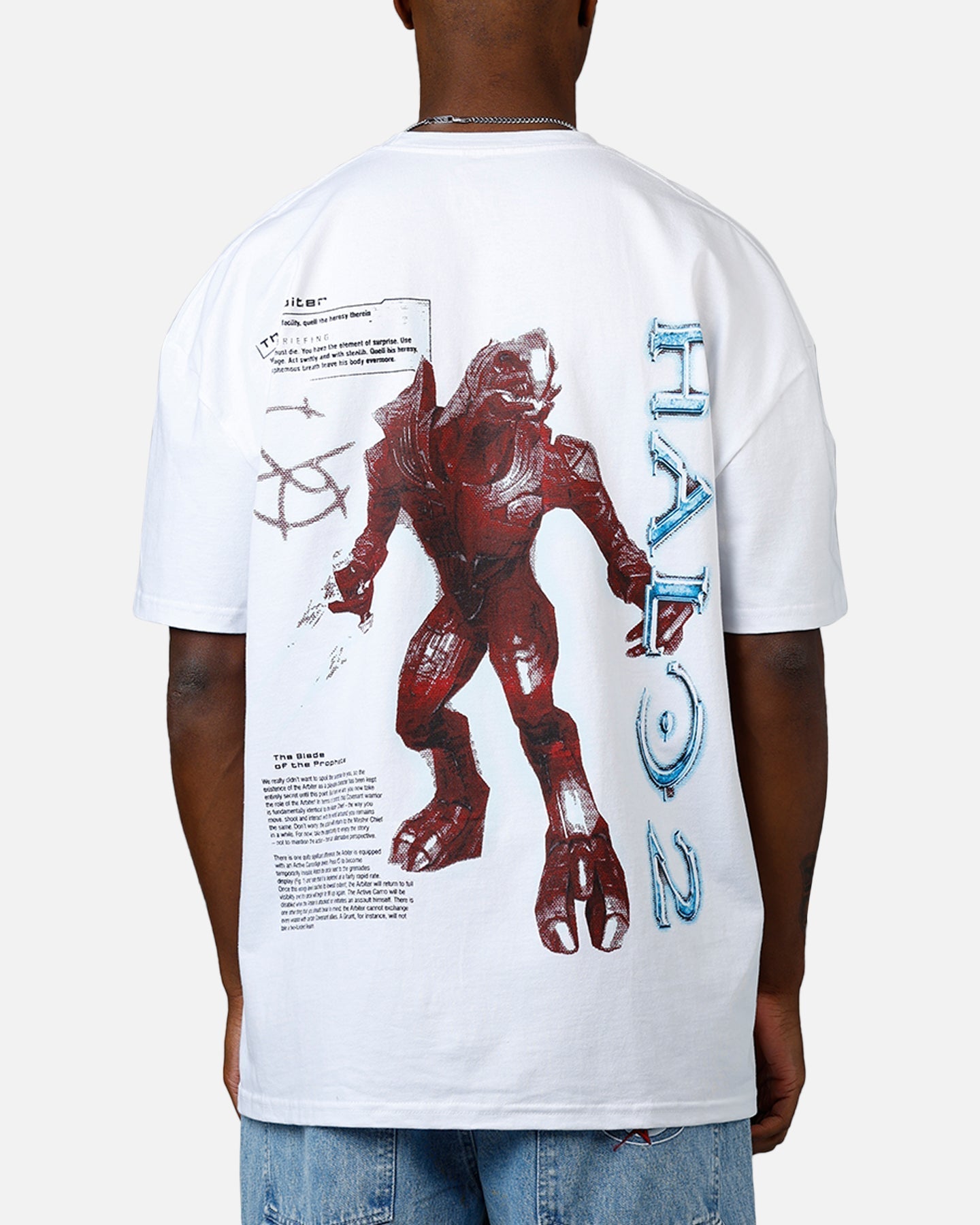 73Studio X Halo Halo 2 Arbiter Vintage T-Shirt White
