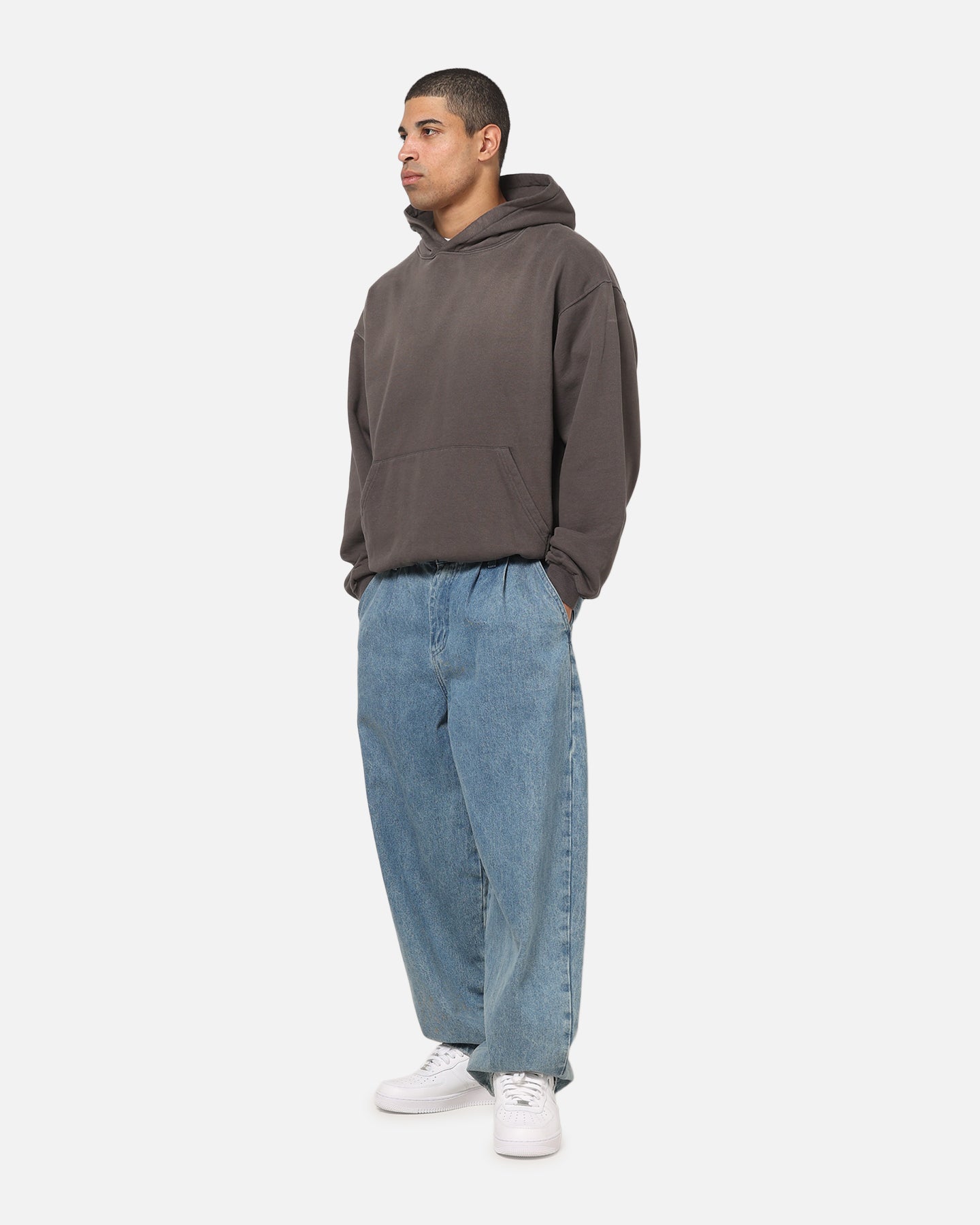 American Thrift Pullover Hoodie Washed Charcoal
