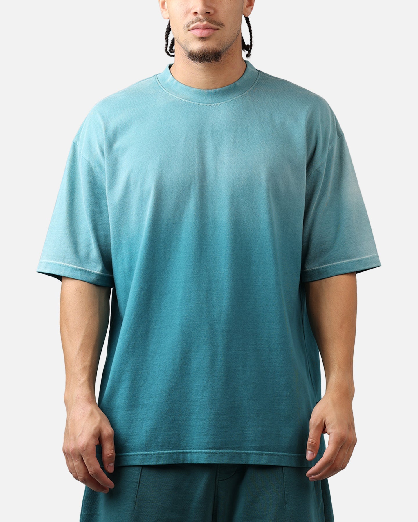 American Thrift Short Sleeve T-Shirt Washed Teal