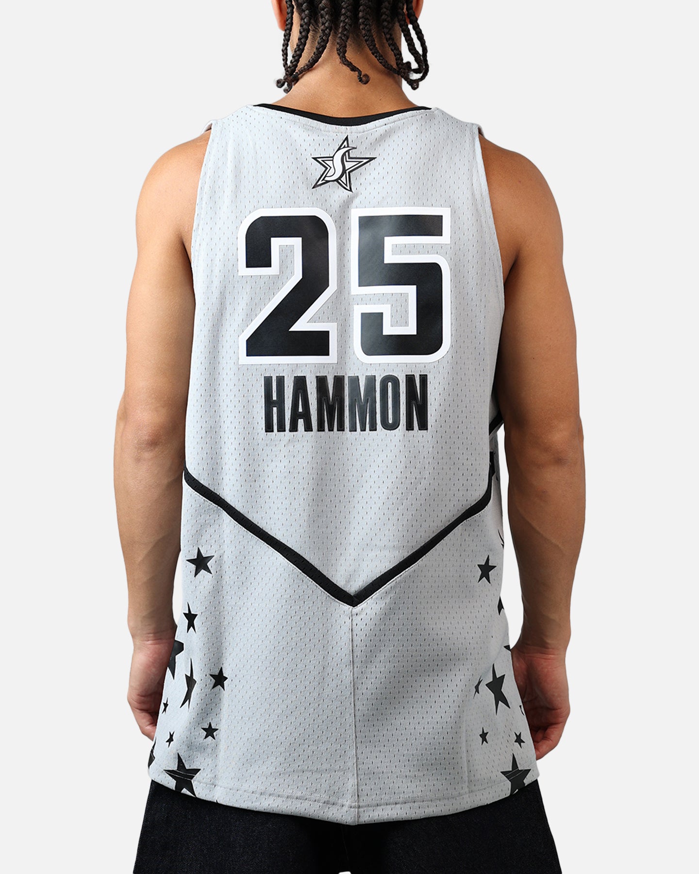 Mitchell & Ness San Antonio Stars Becky Hammon #25 '07 Home Swingman Jersey Grey