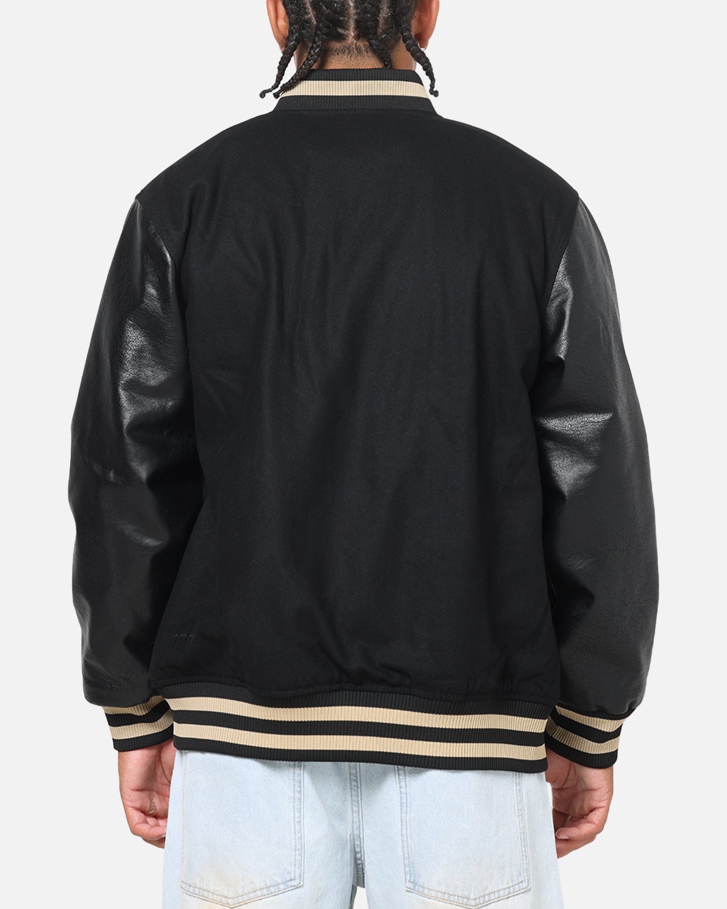 Saint Morta Valhala Varsity Jacket Black