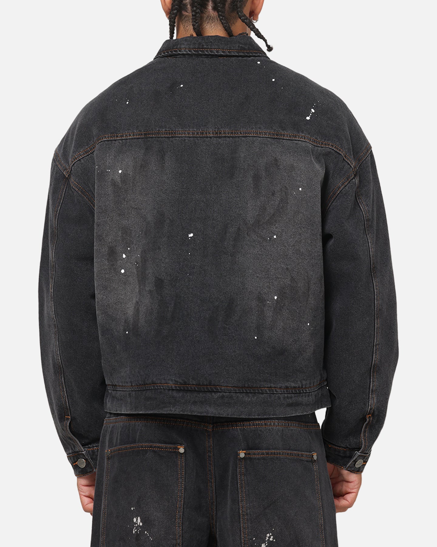 Saint Morta Halo Zip Jacket Smoke Black