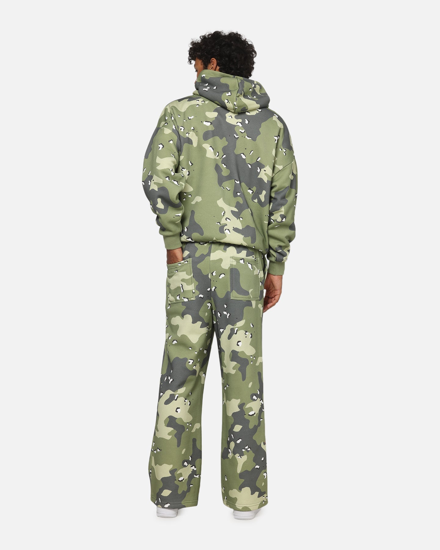 Carre Sideline Hoodie Green Camo