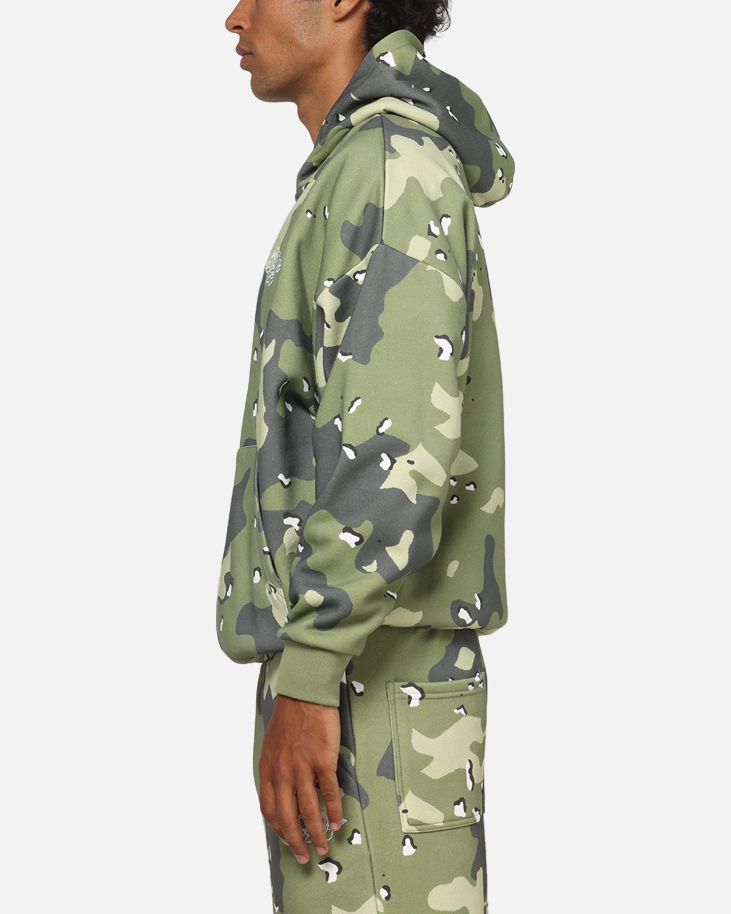 Carre Sideline Hoodie Green Camo