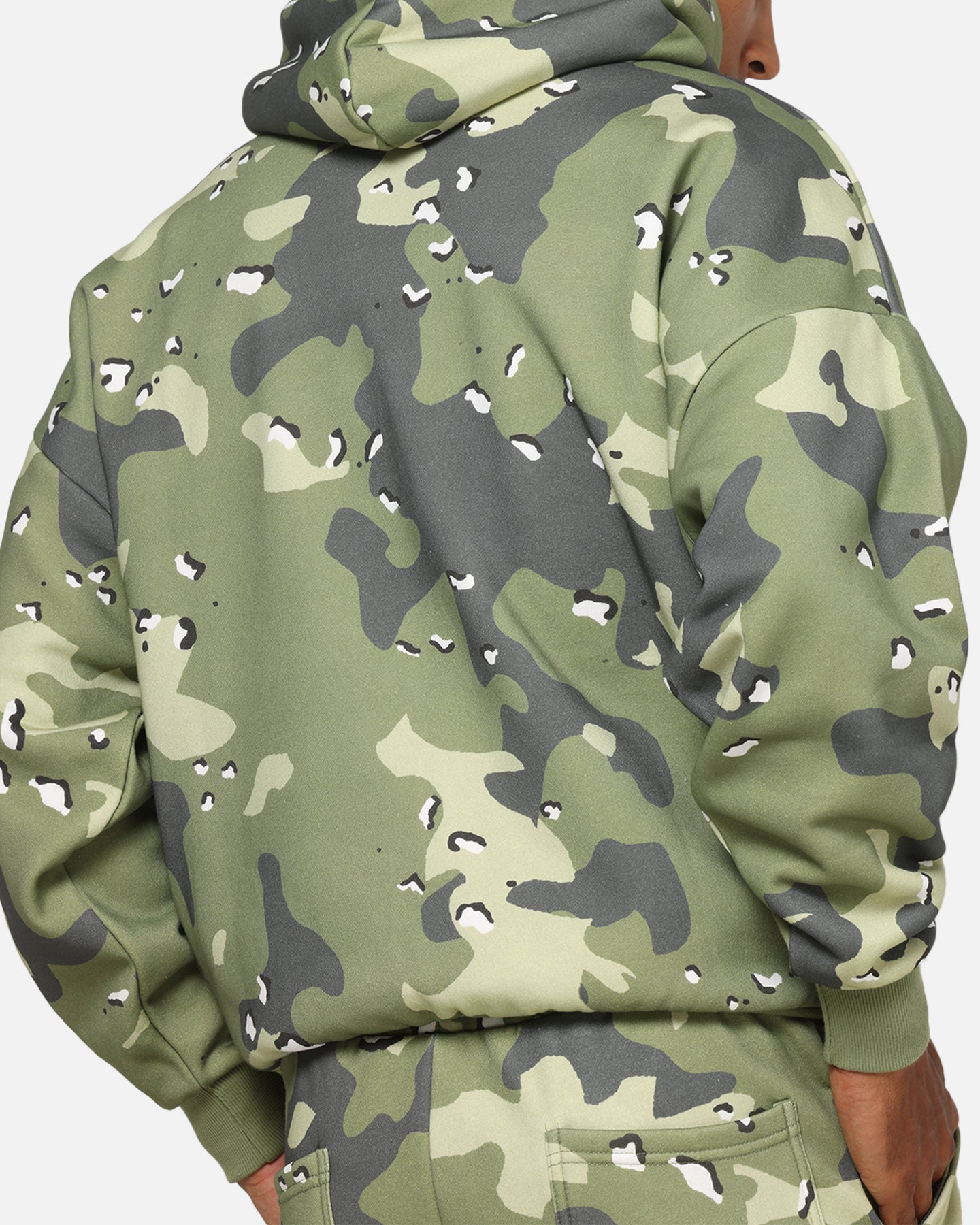 Carre Sideline Hoodie Green Camo