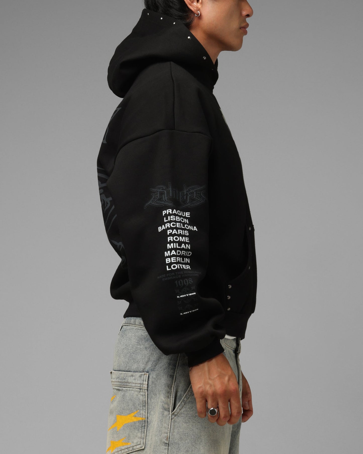 Loiter Blade Hoodie Black