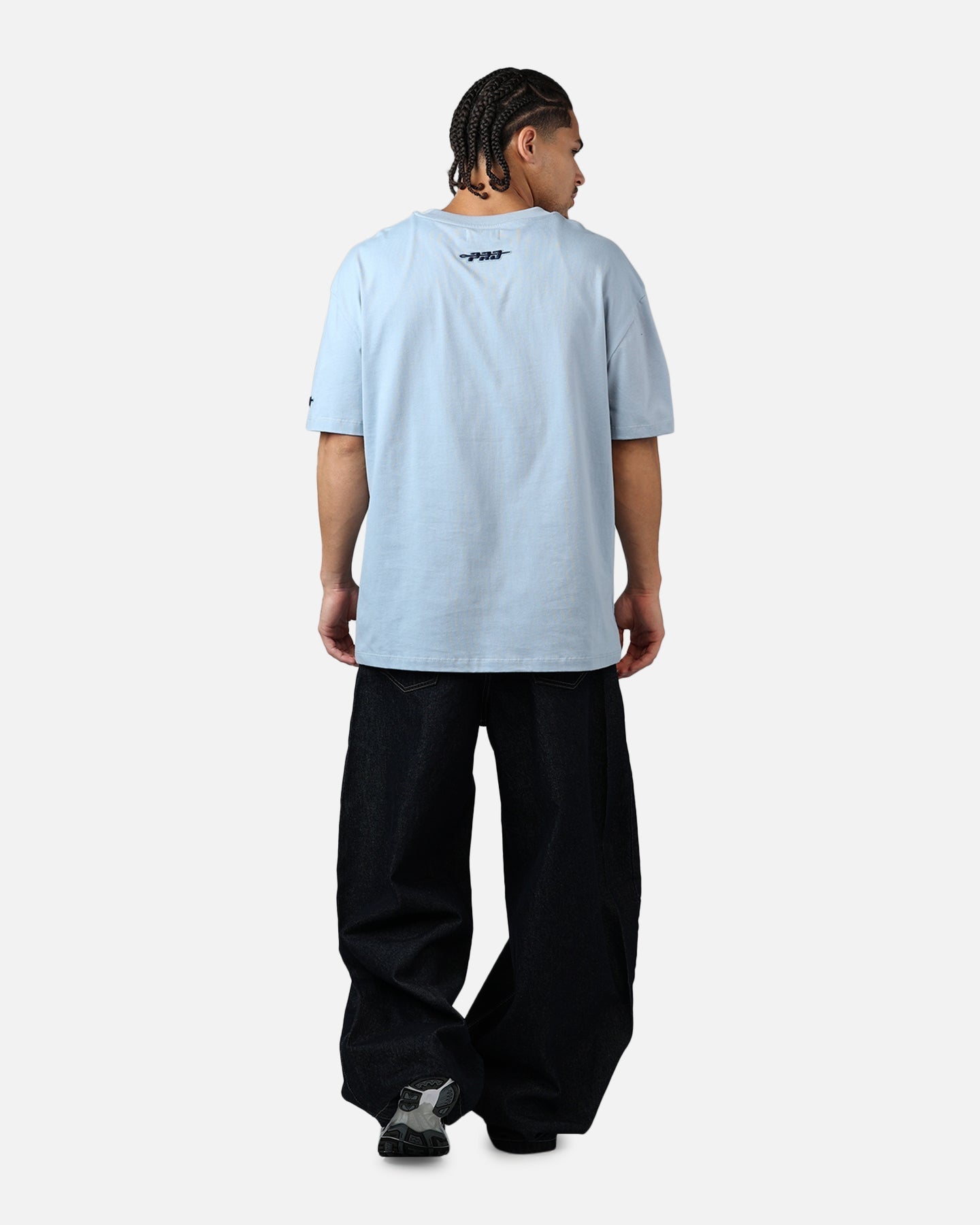 Pro Standard New York Yankees Stamped T-Shirt Light Blue