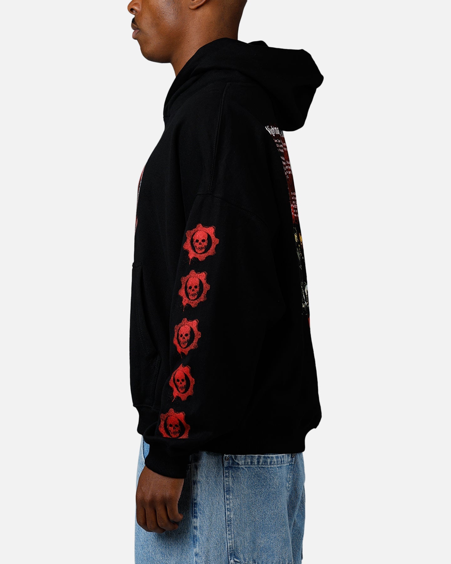 73Studio X Gears Of War '08 Gears 2 Disc Hoodie Black
