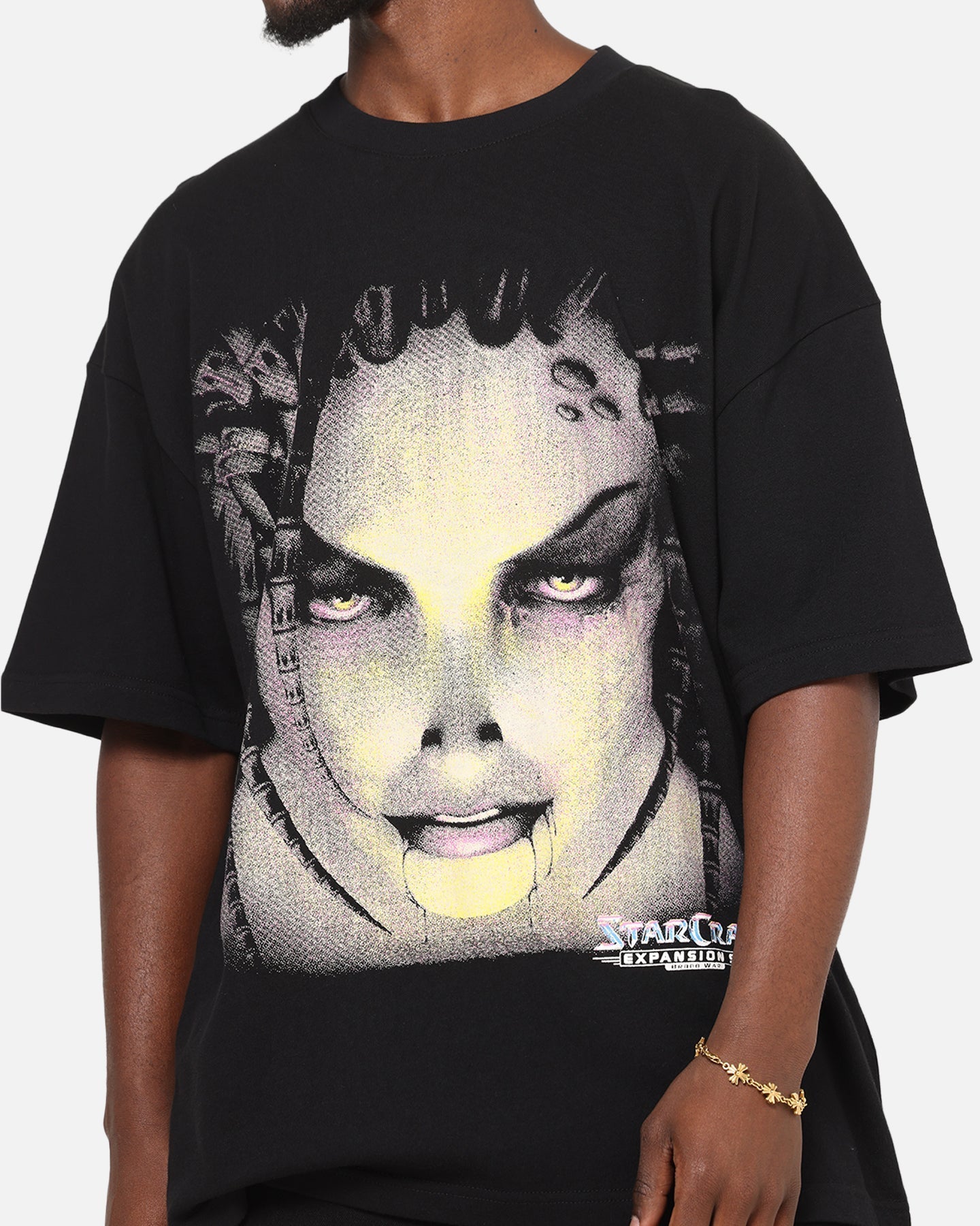 73Studio X Starcraft Infested Kerrigan T-Shirt Off Black
