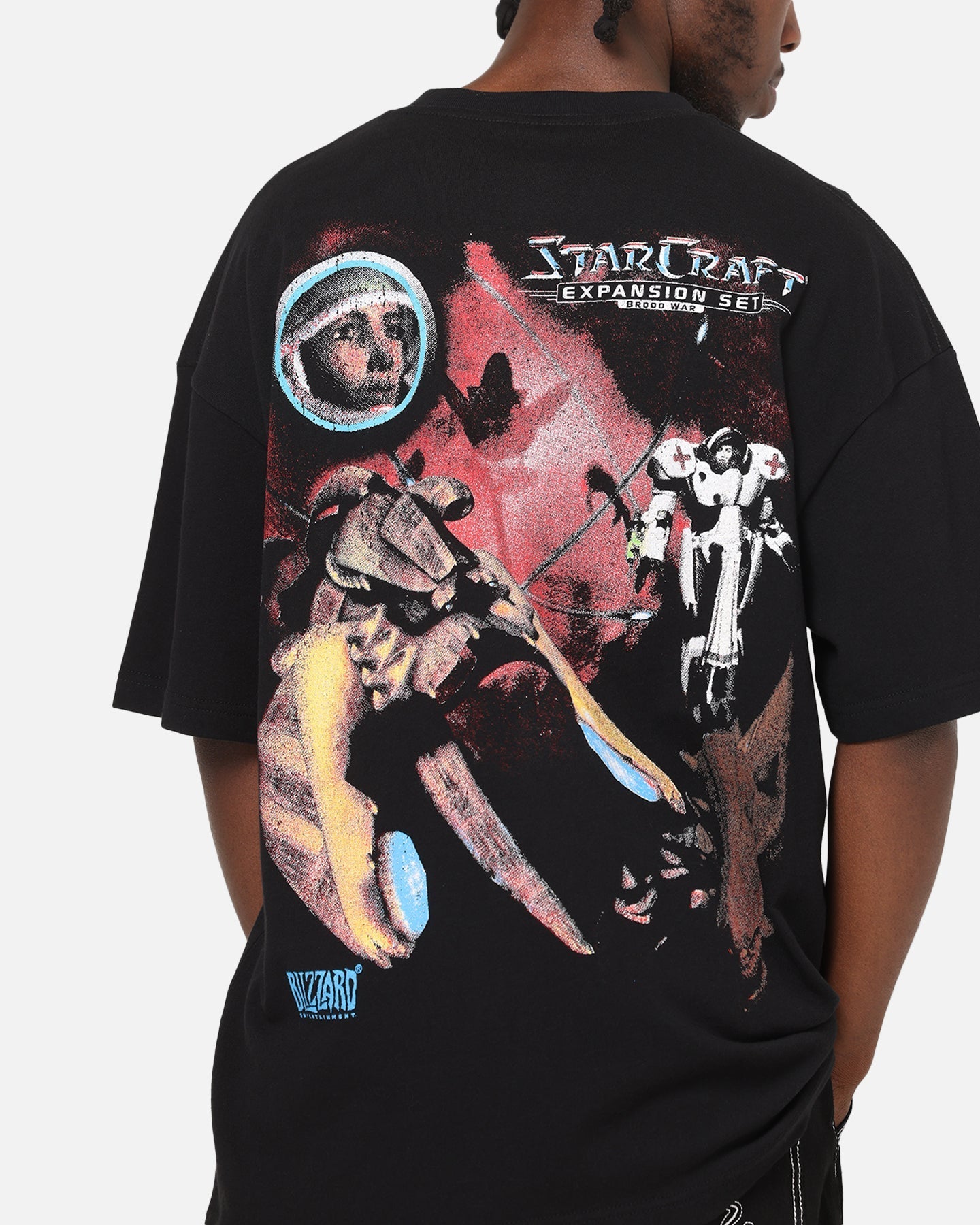 73Studio X Starcraft Infested Kerrigan T-Shirt Off Black