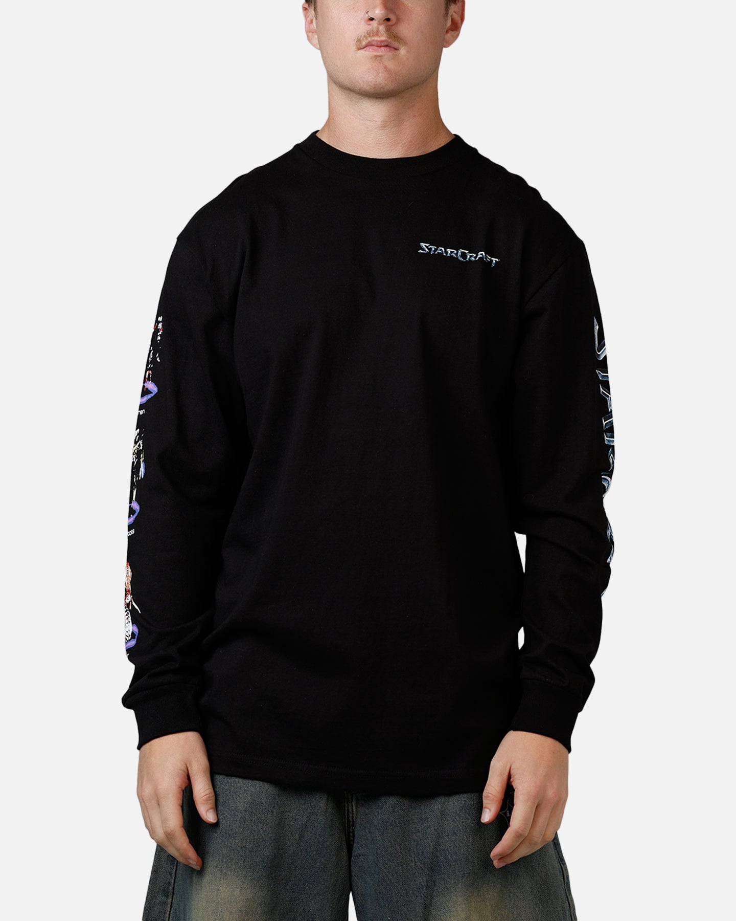 73Studio X Starcraft Race Long Sleeve T-Shirt Black