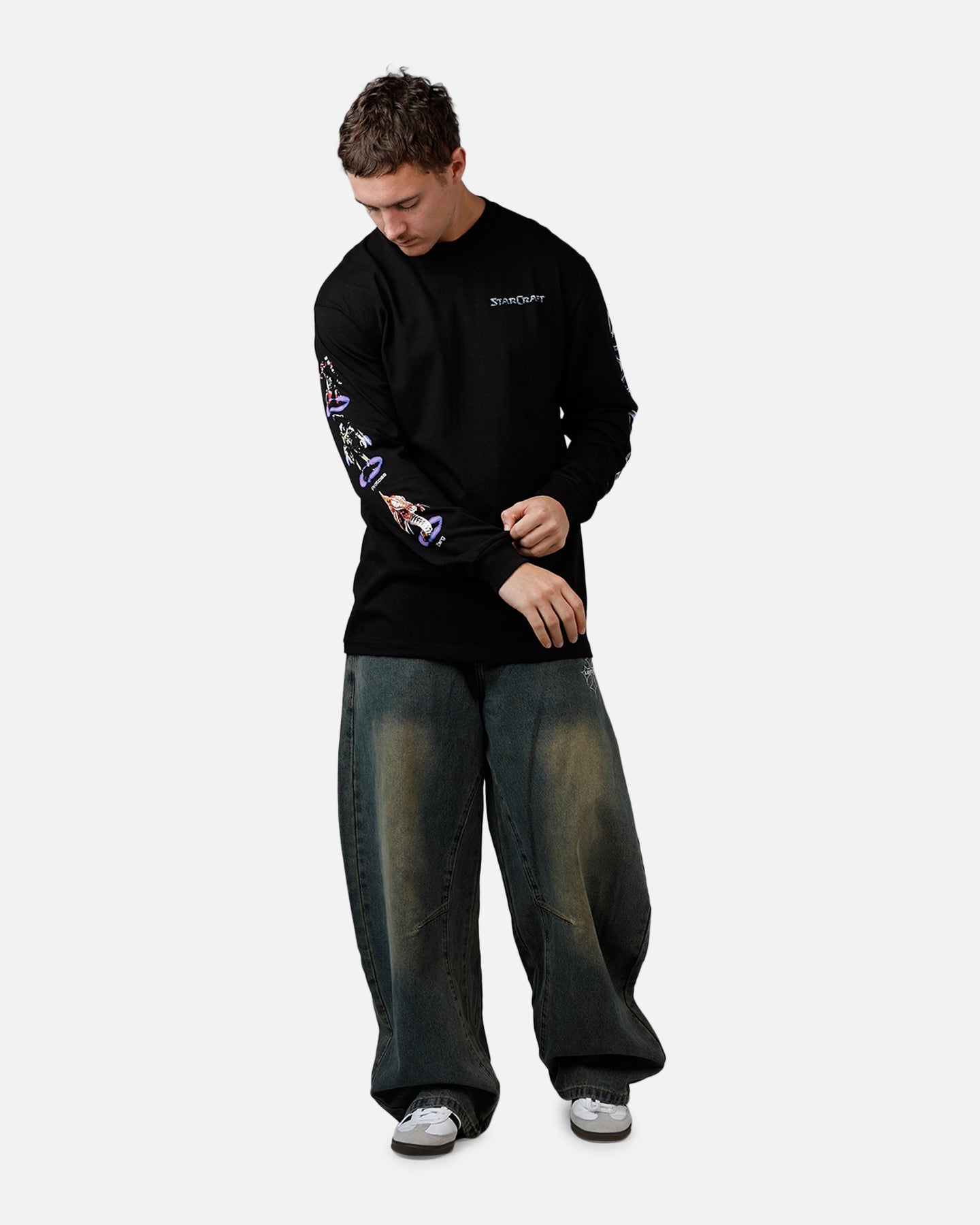 73Studio X Starcraft Race Long Sleeve T-Shirt Black