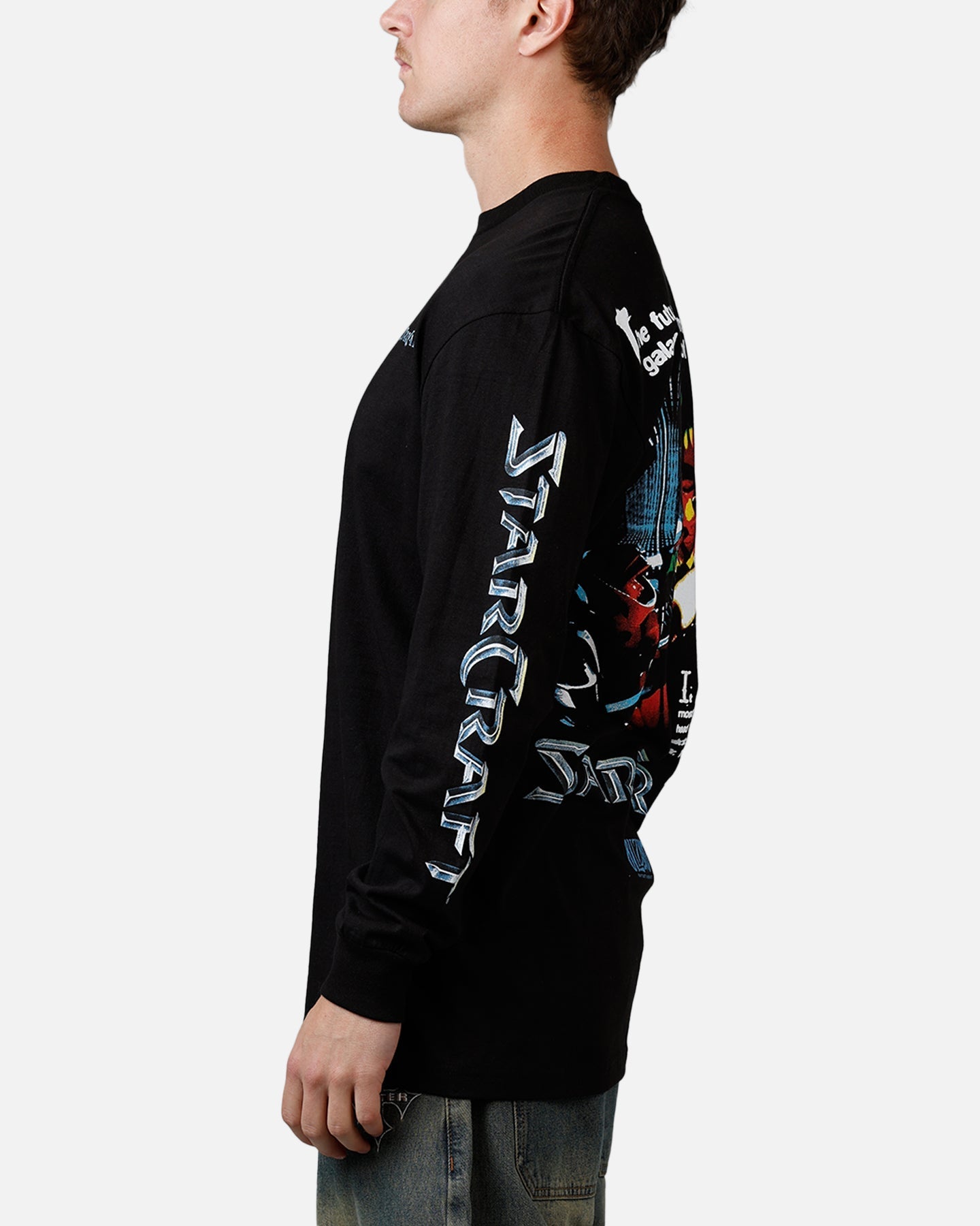73Studio X Starcraft Race Long Sleeve T-Shirt Black
