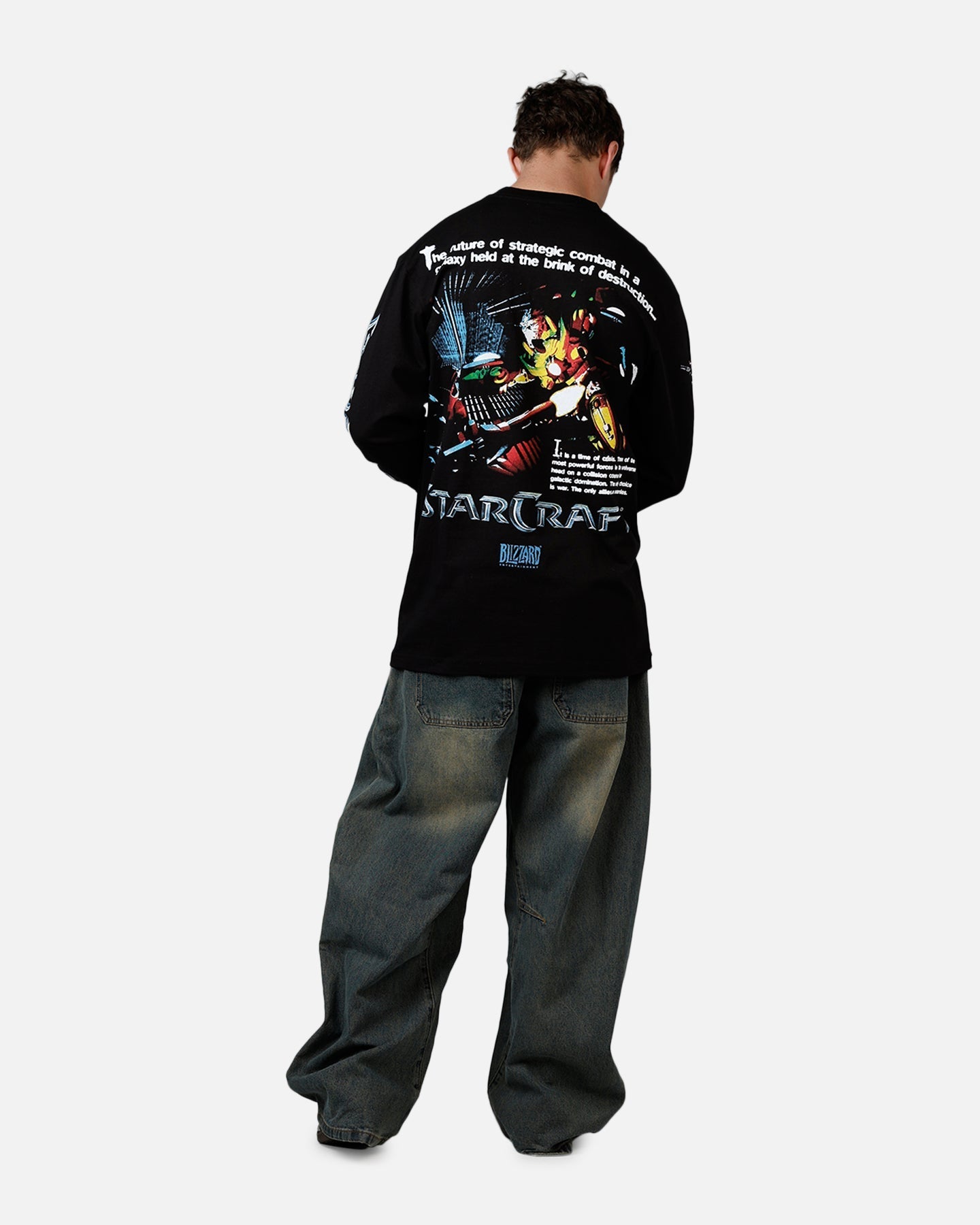 73Studio X Starcraft Race Long Sleeve T-Shirt Black