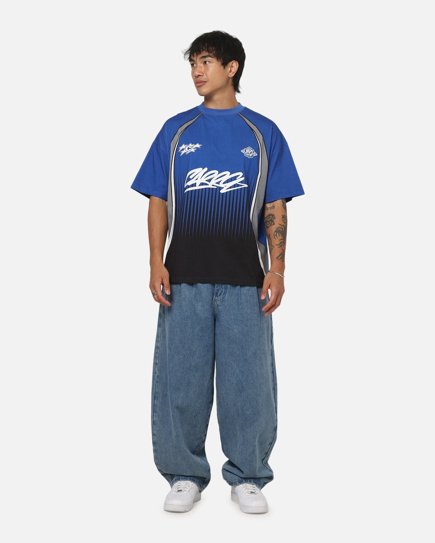 Carre Sideline T-Shirt Royal/Black