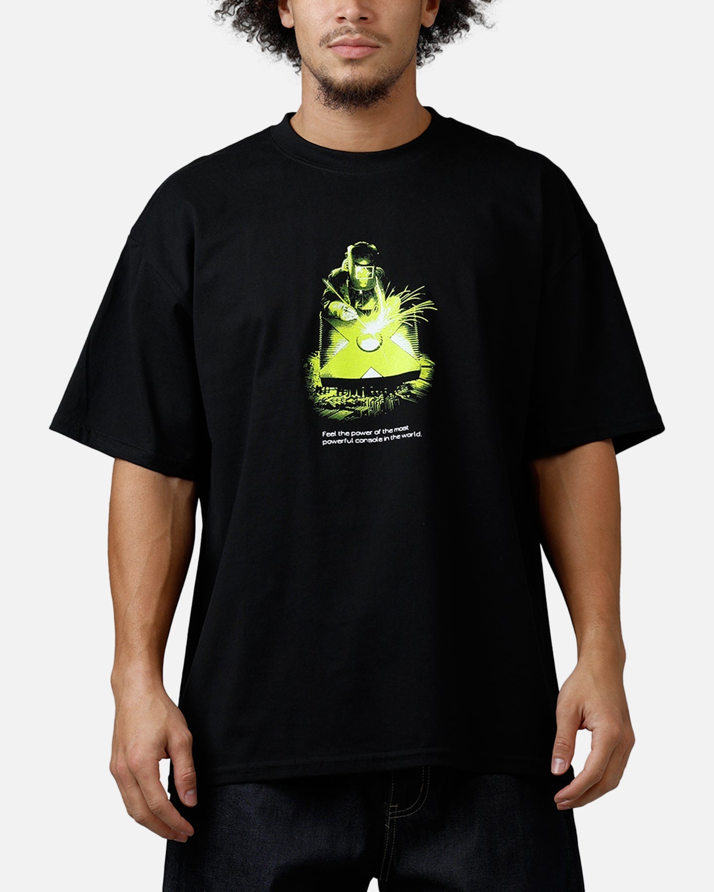 73Studio X Xbox 25th Anniversary Welder Of X T-Shirt Black
