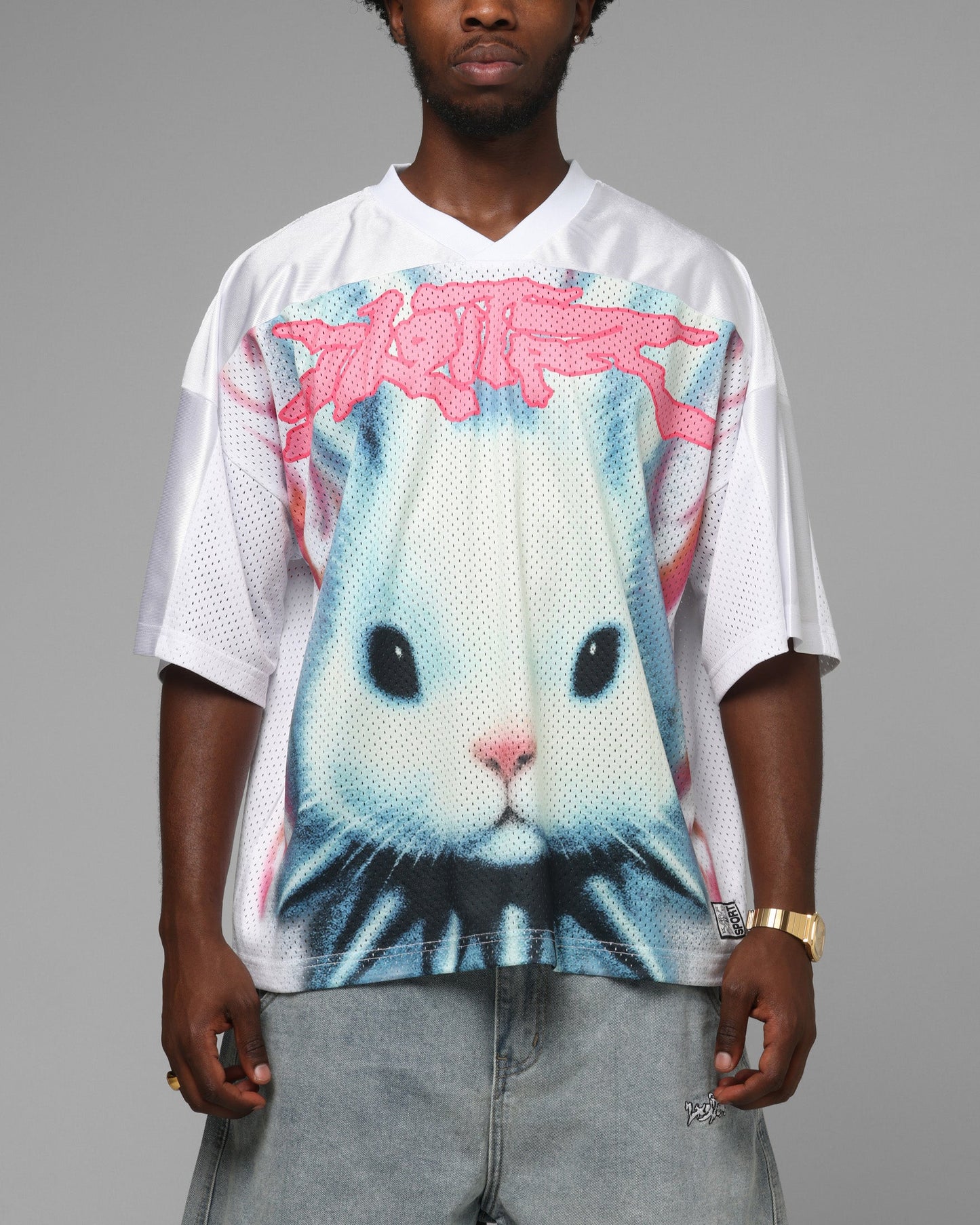 Loiter Airbrush Jersey Pink/White
