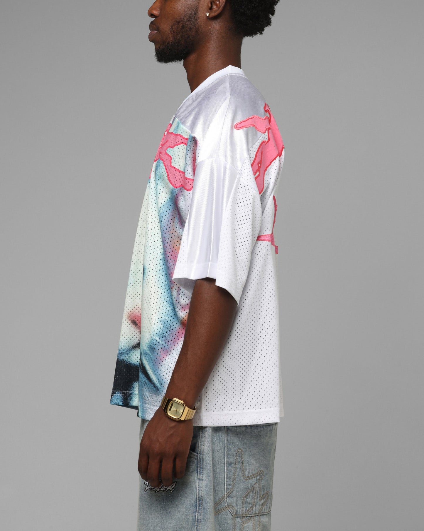 Loiter Airbrush Jersey Pink/White