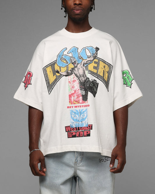 Loiter X WWE Rey Mysterio T-Shirt White