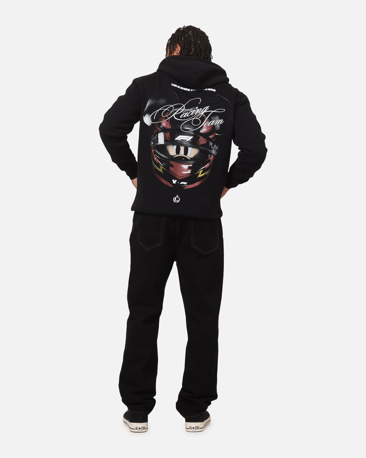 Culture Kings Disney x Formula 1® Mickey Helmet Hoodie Black
