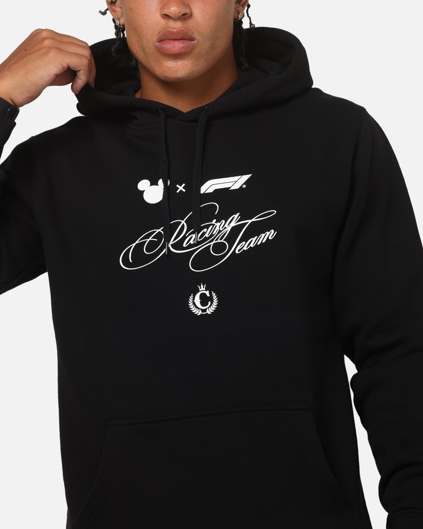 Culture Kings Disney x Formula 1® Mickey Helmet Hoodie Black