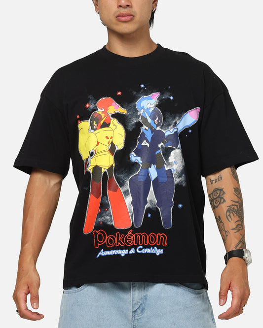The Pokémon Collection By 73Studio Armarouge And Ceruledge T-Shirt Black