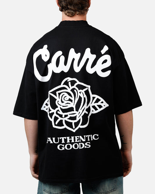 Carre Rosa T-Shirt Black