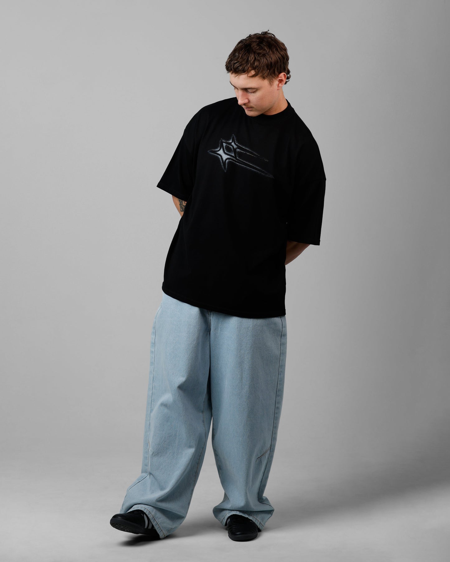 Loiter Afterimage T-Shirt Black