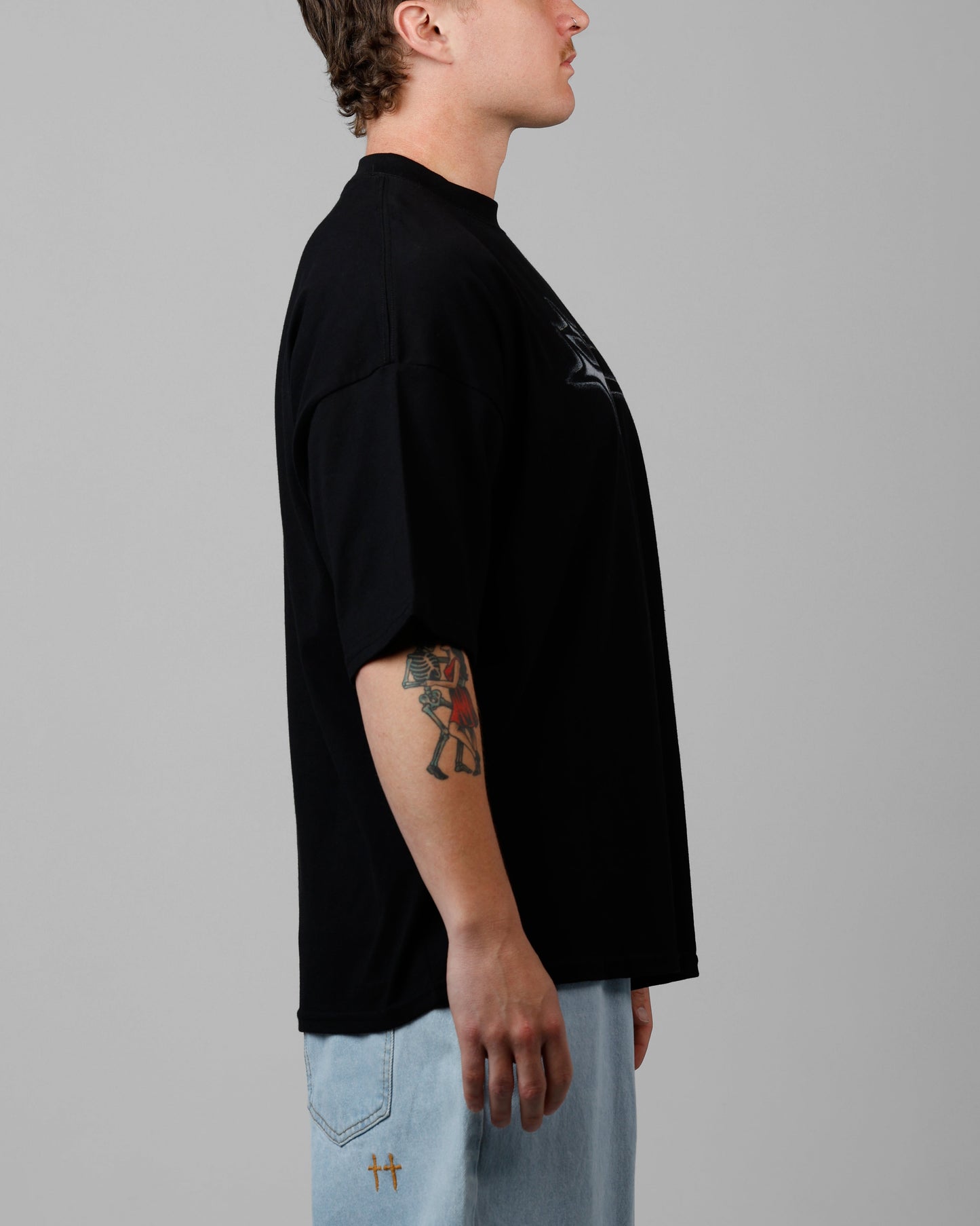 Loiter Afterimage T-Shirt Black