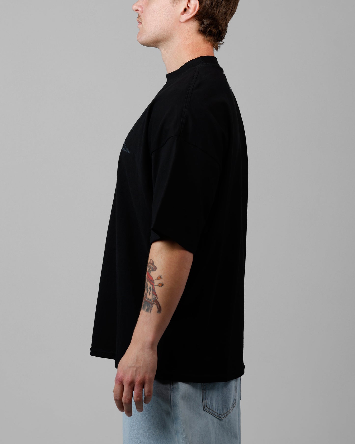 Loiter Afterimage T-Shirt Black