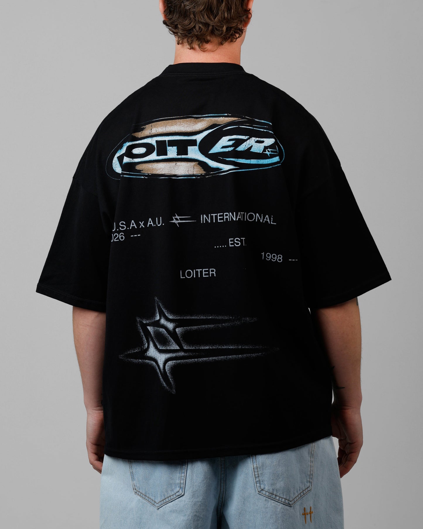 Loiter Speedform T-Shirt Black