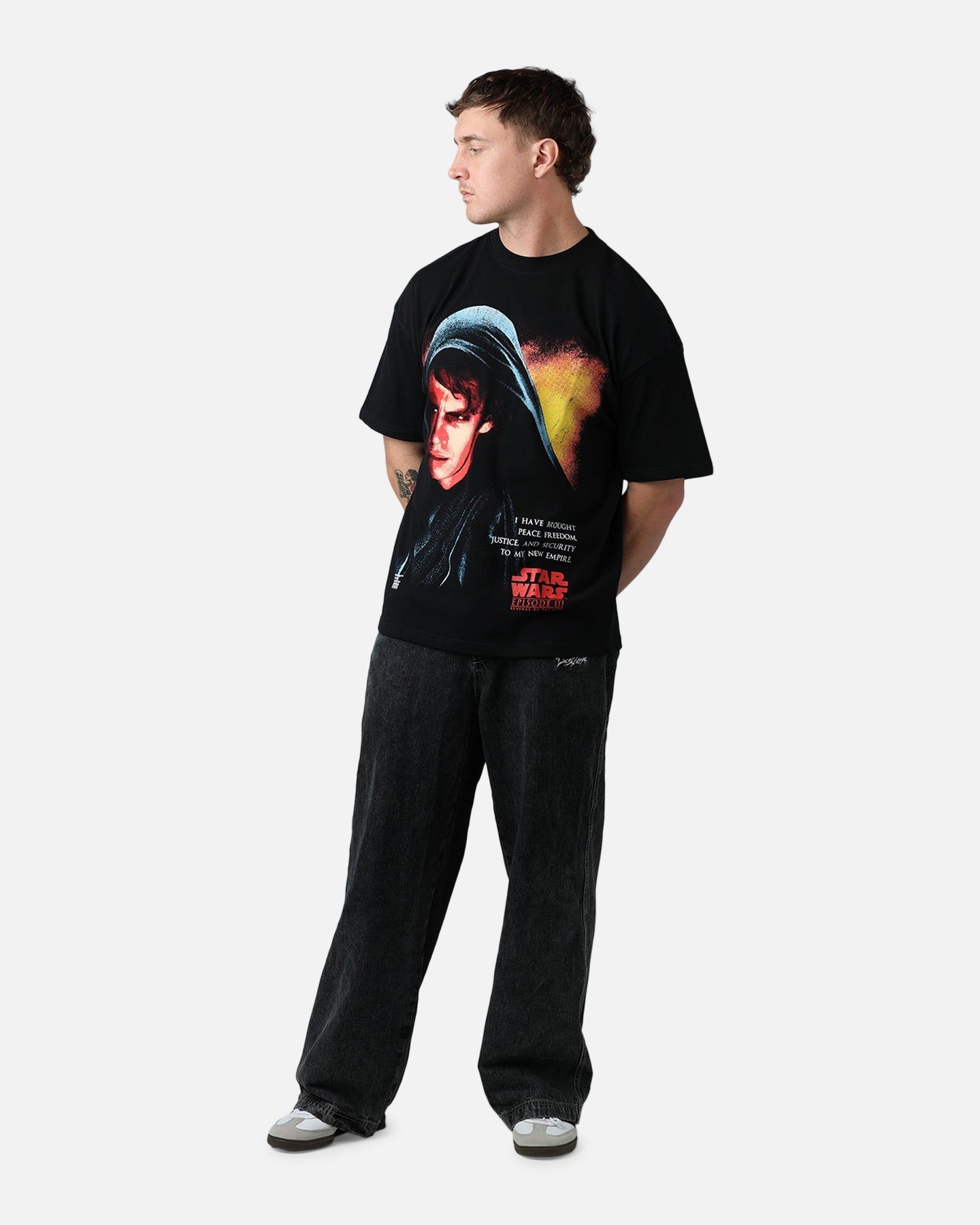 73Studio Star Wars 2005 Anakins War T-Shirt Black