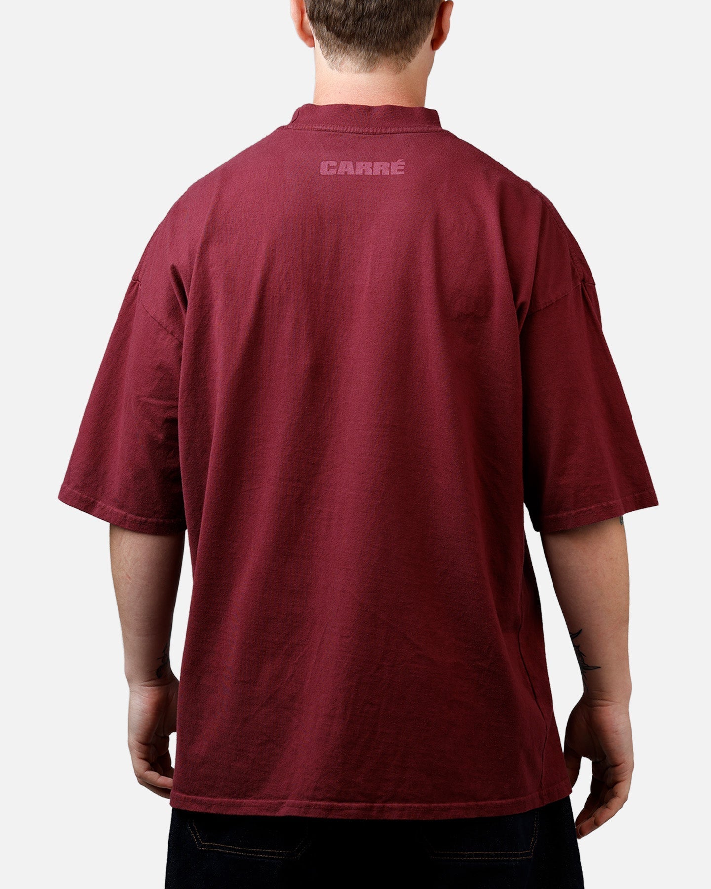 Carre Coordinates T-Shirt Maroon