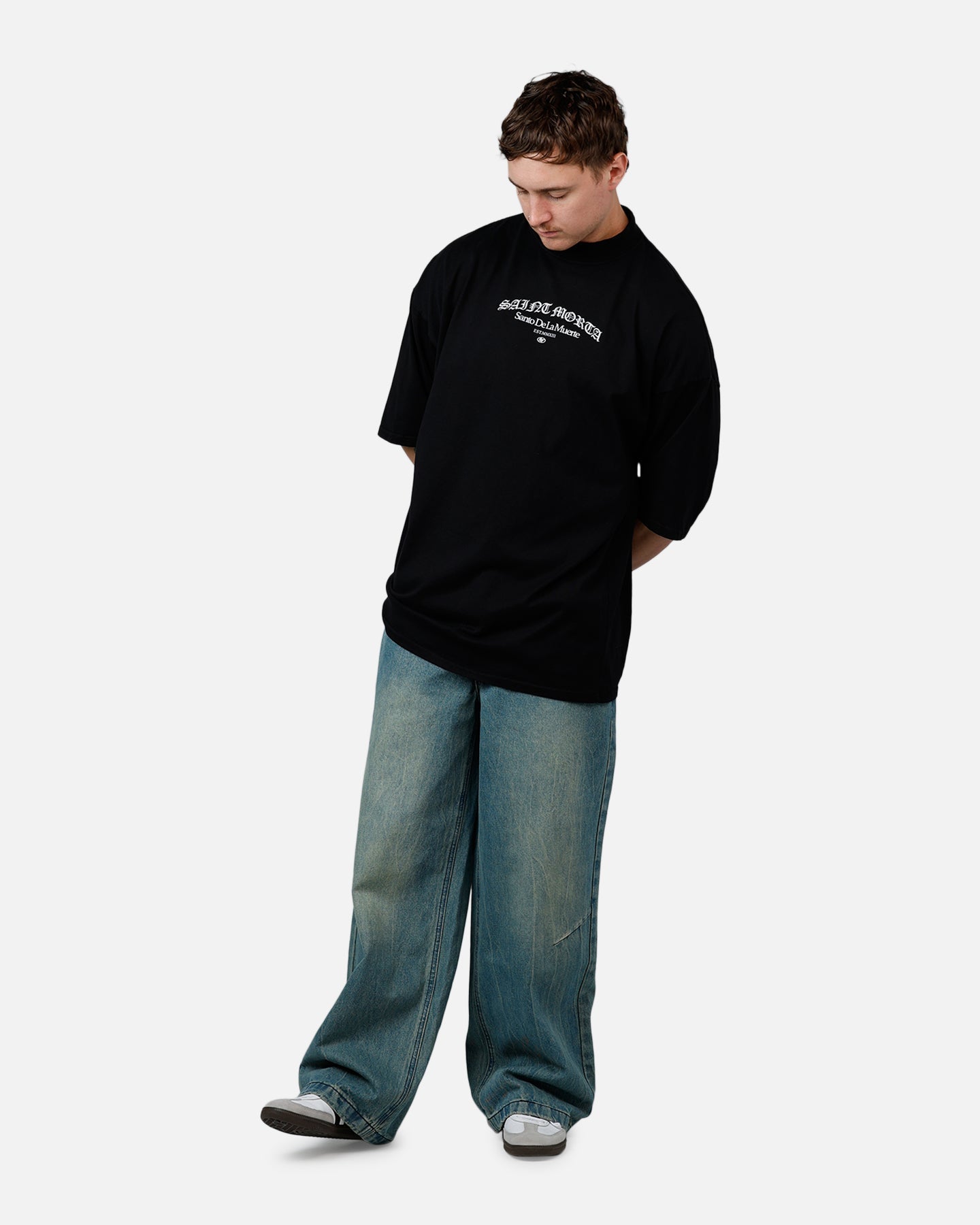 Saint Morta The Cross T-Shirt Black