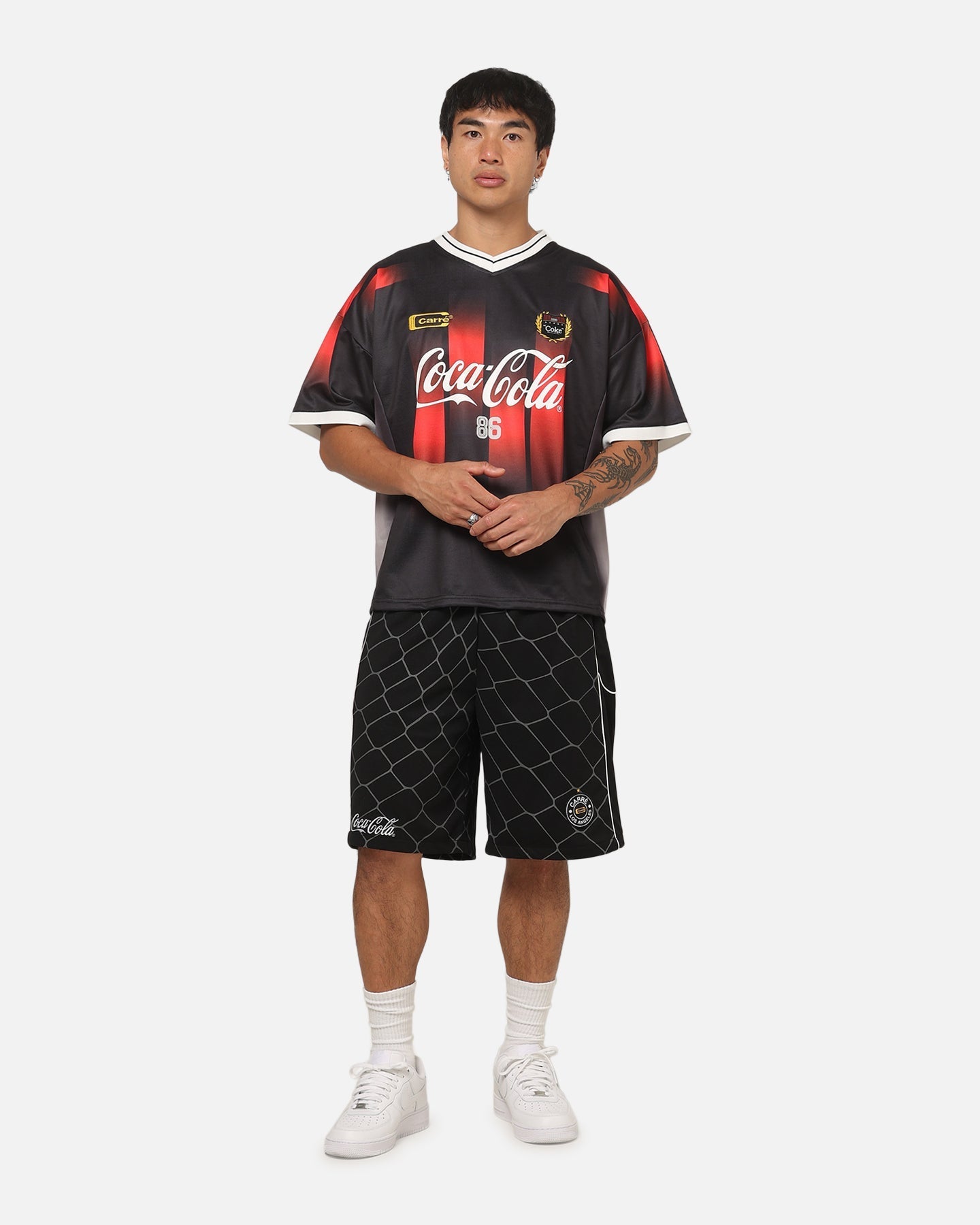 Carre Carré X Coca Cola Legacy Stripped Jersey Black/Red