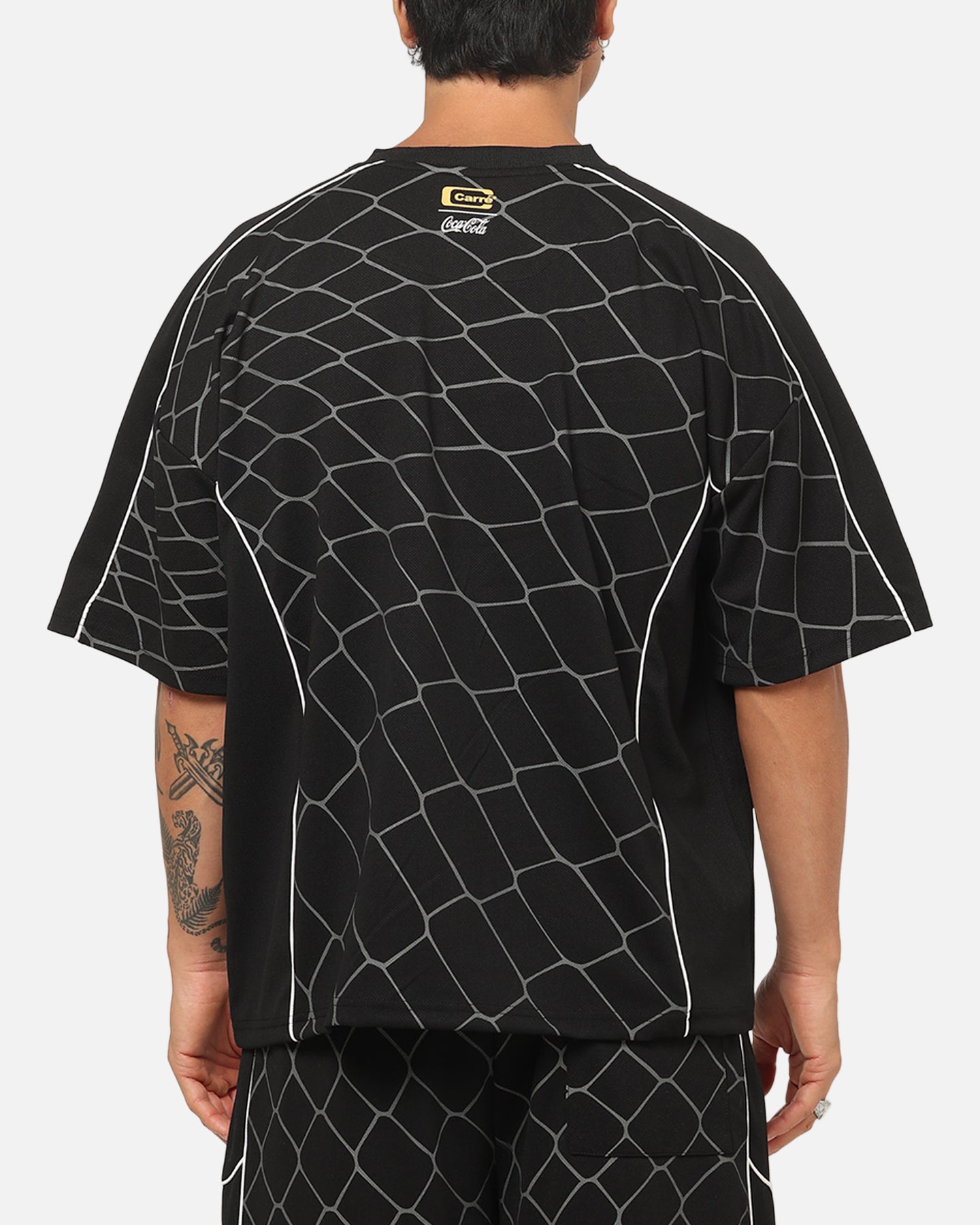 Carre Carré X Coca Cola The Grid Mesh Jersey Black