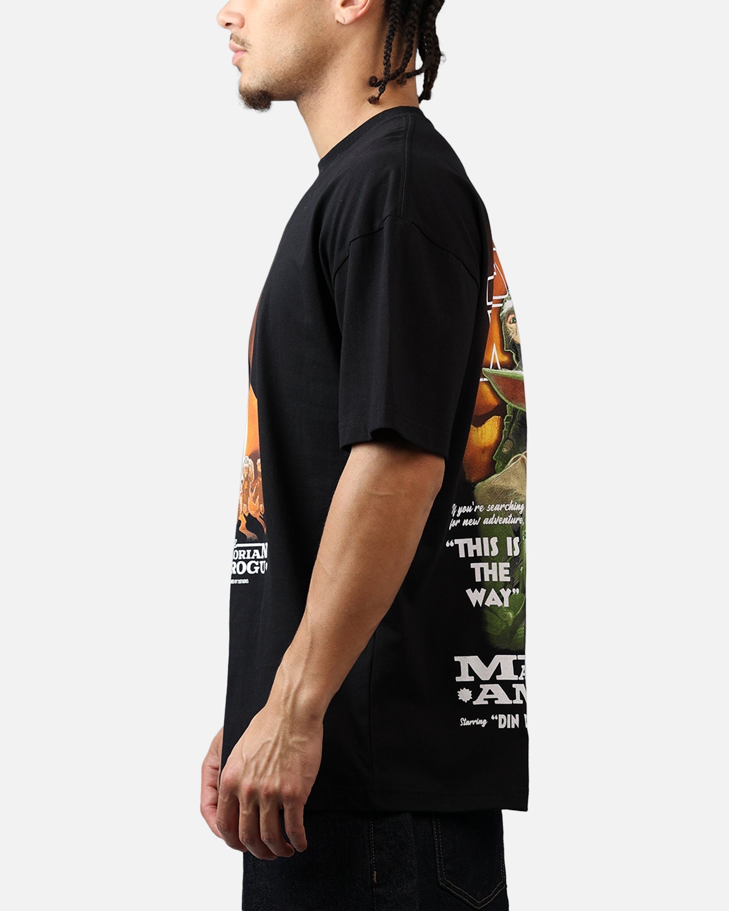 73Studio Star Wars This Is The Way T-Shirt Black