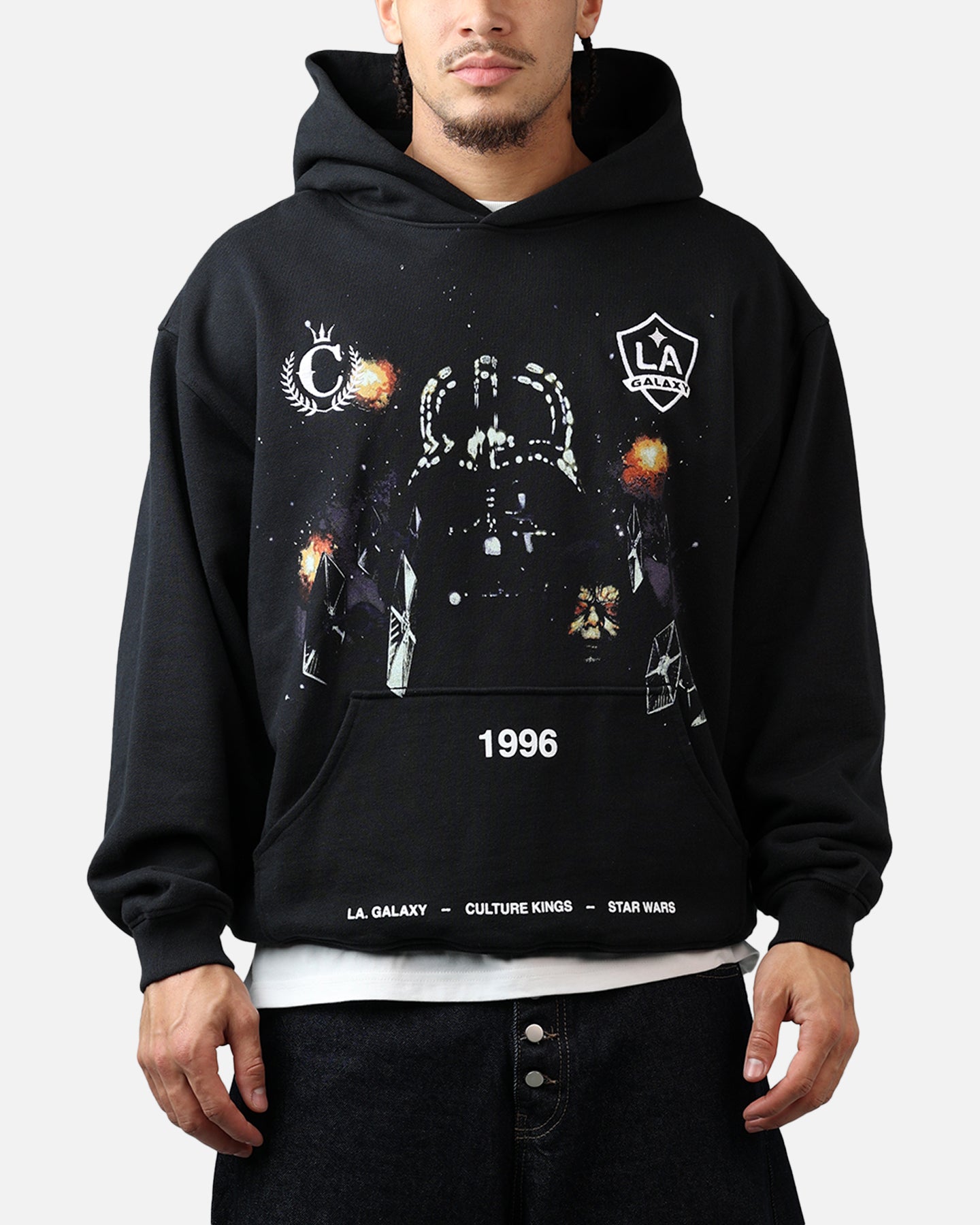 Culture Kings X Star Wars LA Galaxy Hoodie Black