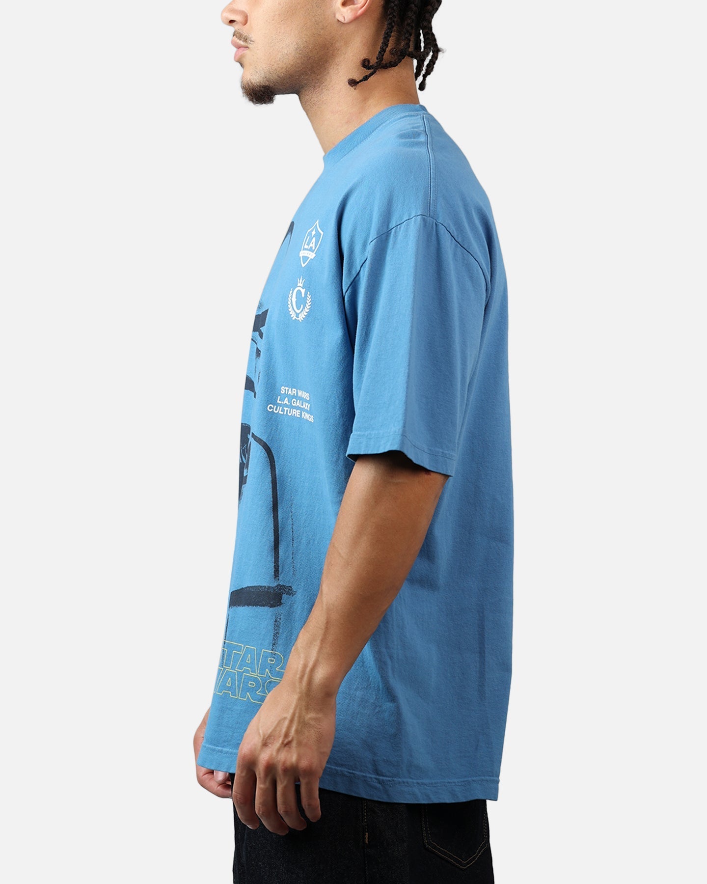 Culture Kings X Star Wars LA Galaxy Stormtrooper T-Shirt Blue