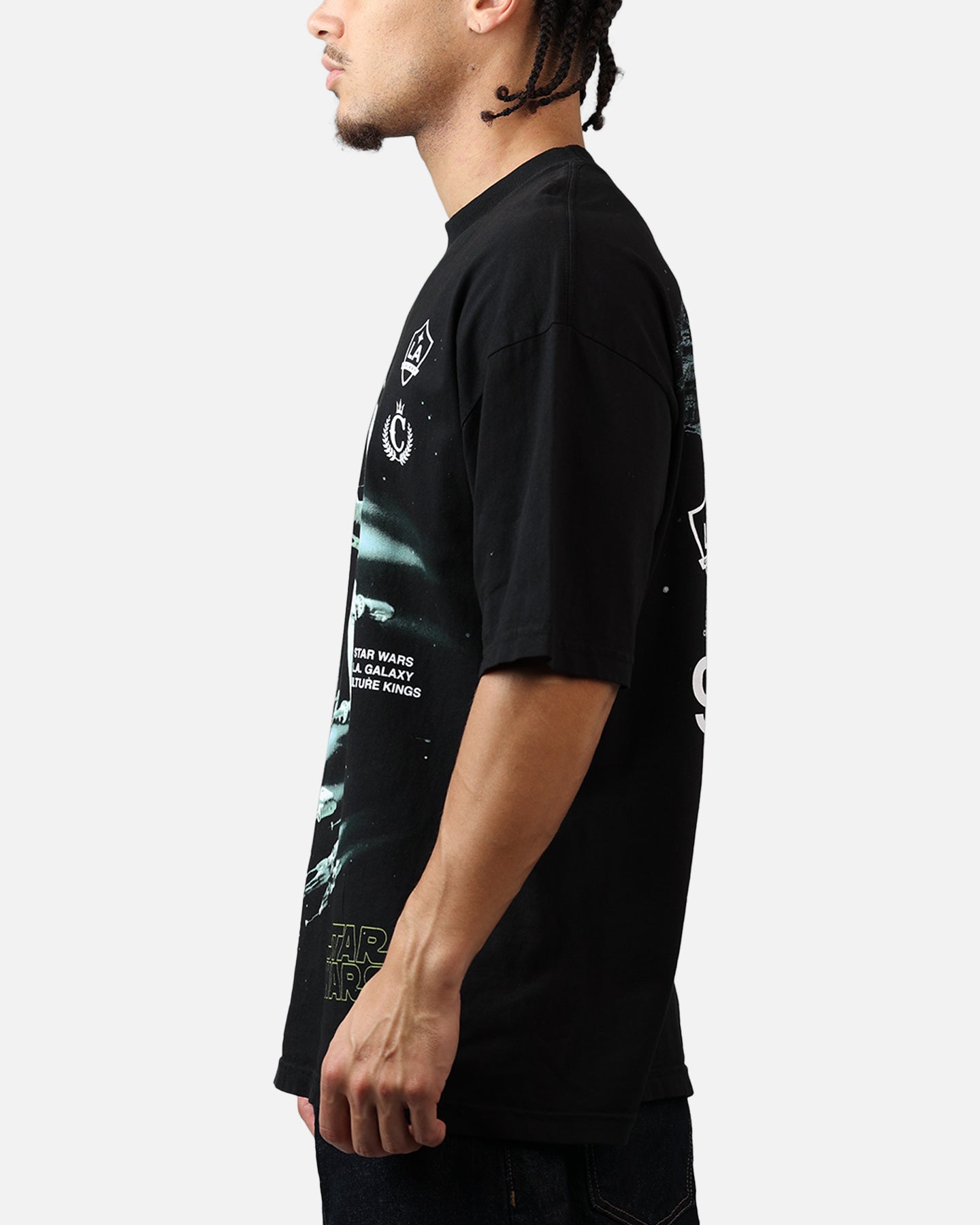 Culture Kings X Star Wars LA Galaxy X-Wing T-Shirt Black