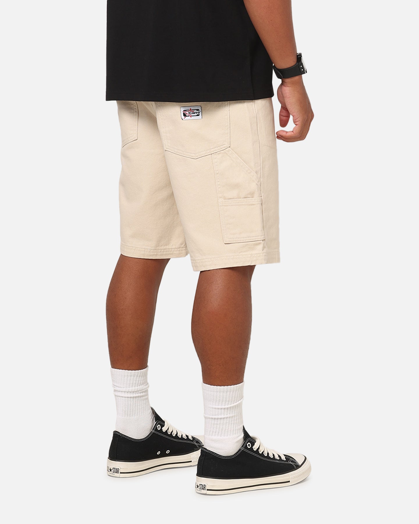 Carre Carpenter Jorts Ecru