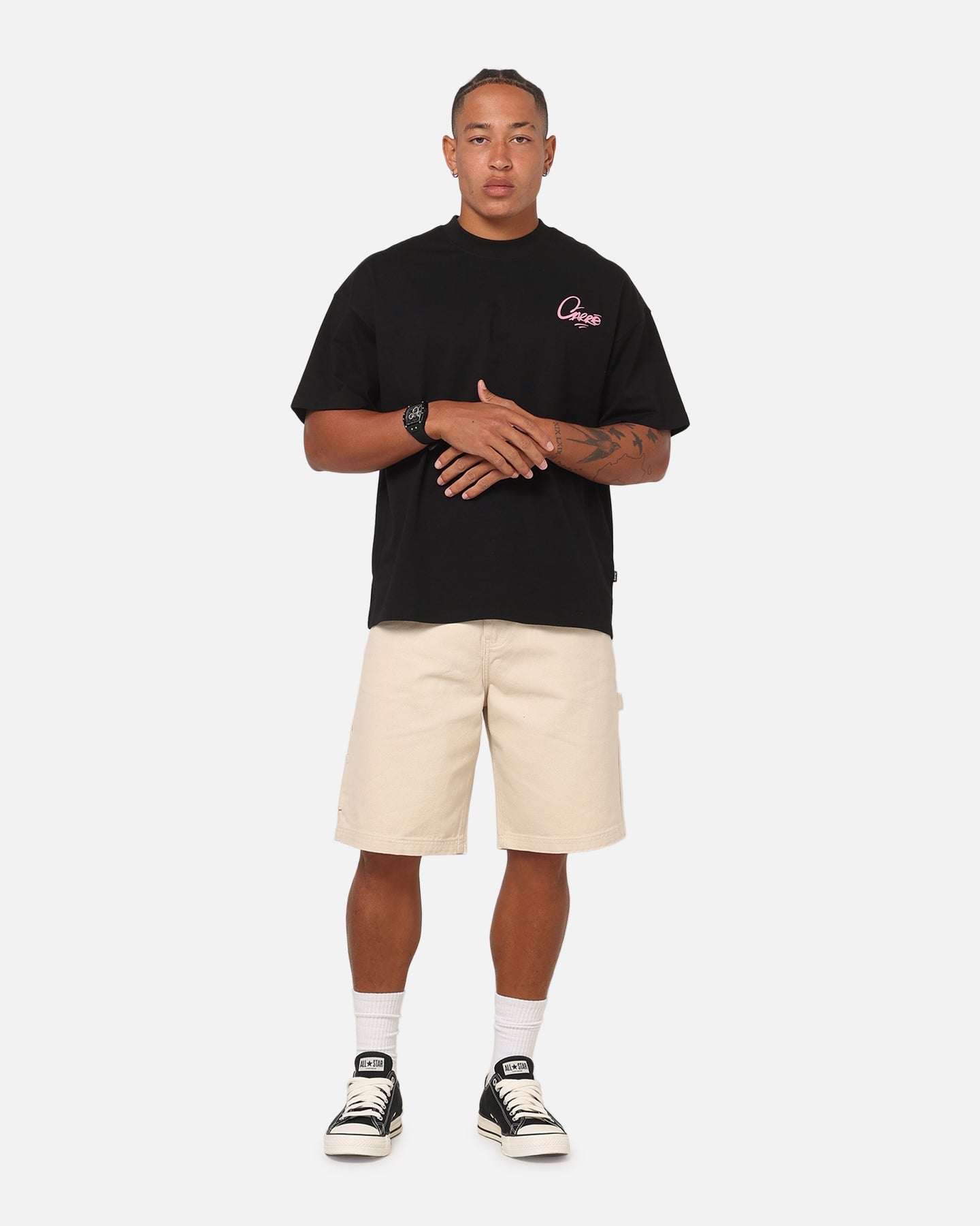 Carre Carpenter Jorts Ecru