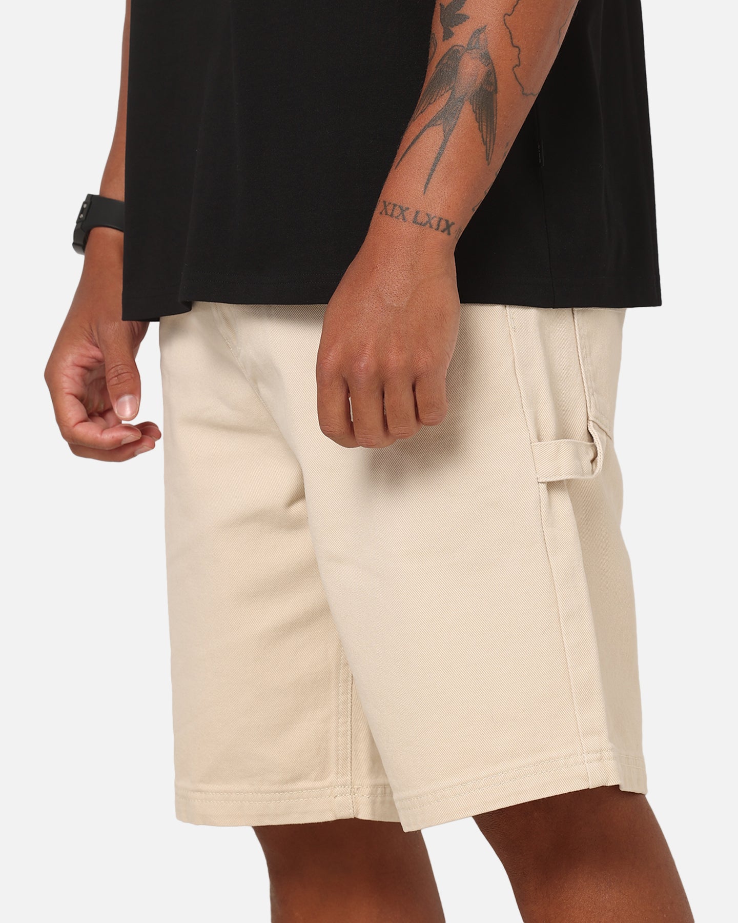 Carre Carpenter Jorts Ecru